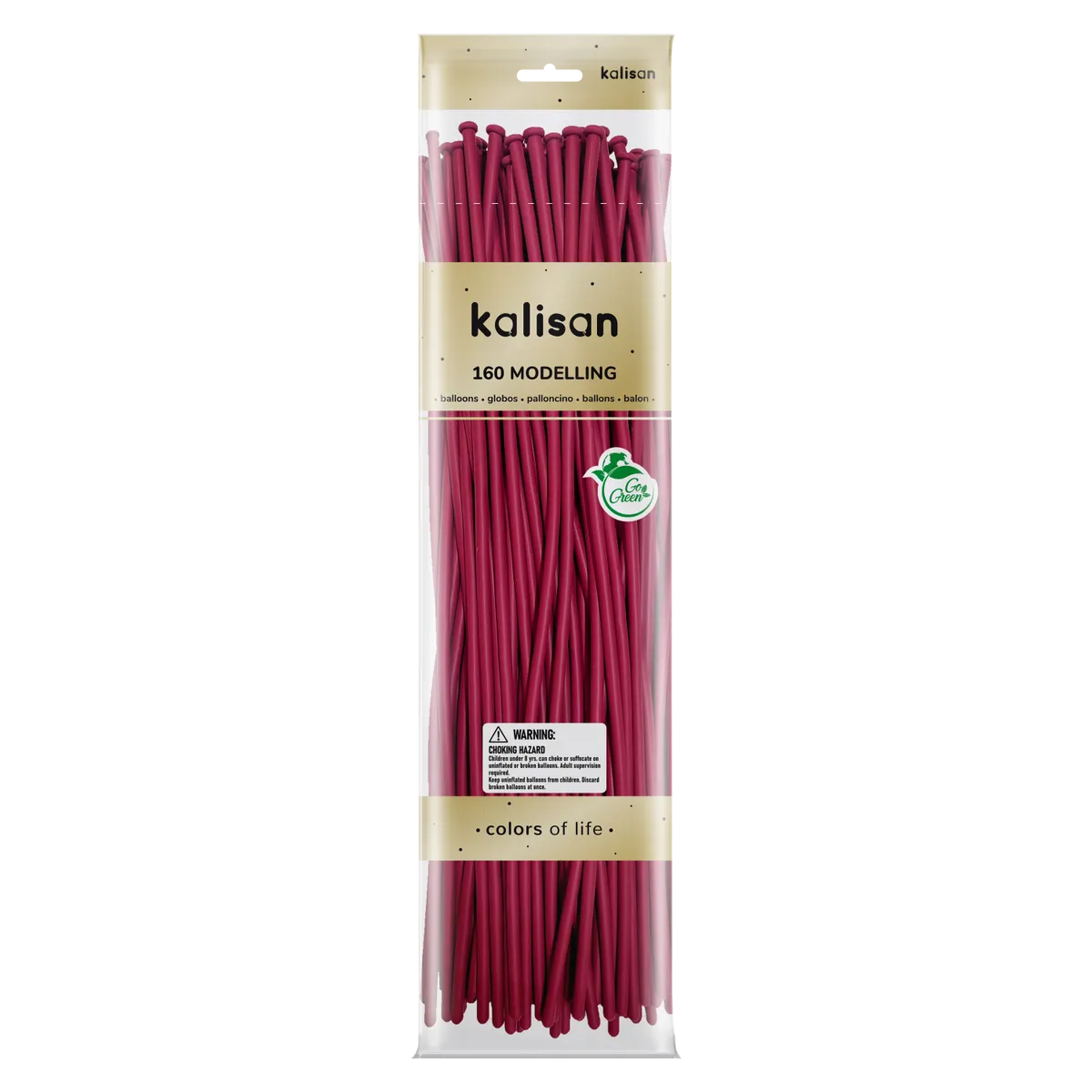 260K Kalisan Twisting Latex Balloons Standard fuchsia (50 Per Bag)