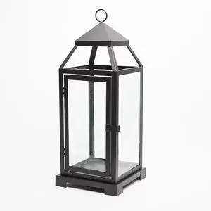 Black Metal Lantern