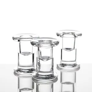 Simple Glass Taper Candle Holder