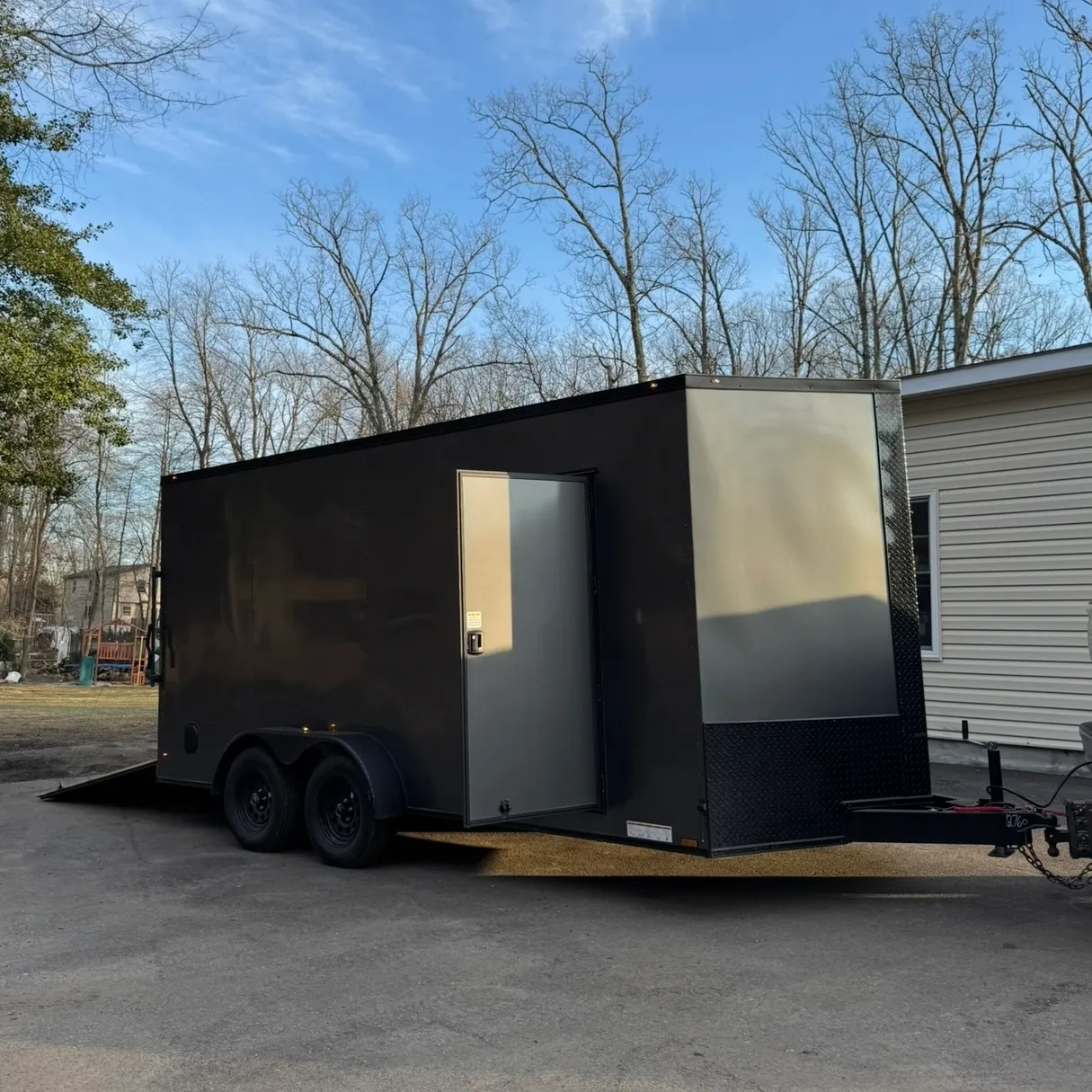 7X16 Enclosed Trailer