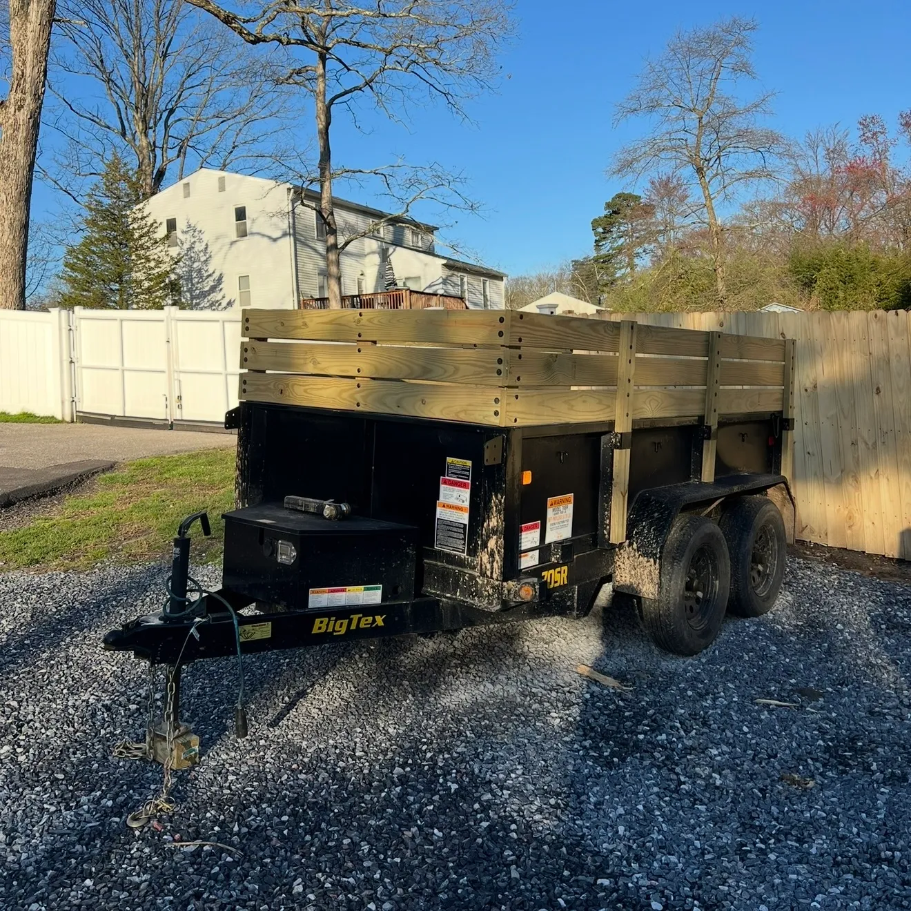 5X10 BigTex Dump Trailer