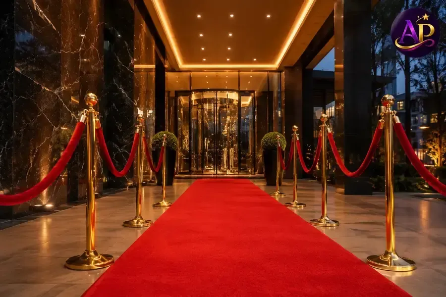 Red Carpet & Stanchions 