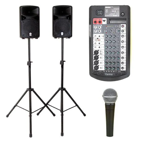 4  Speaker PA System