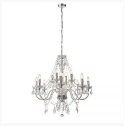 Acrylic Chandeliers - 8 arm 