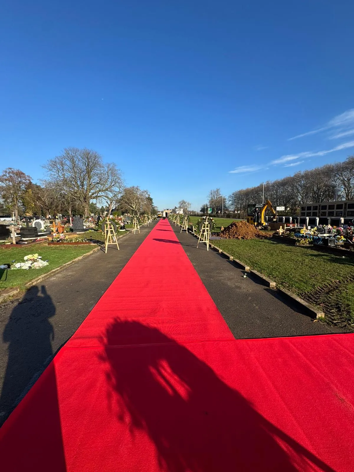 Red carpet - Strip of red carpet only