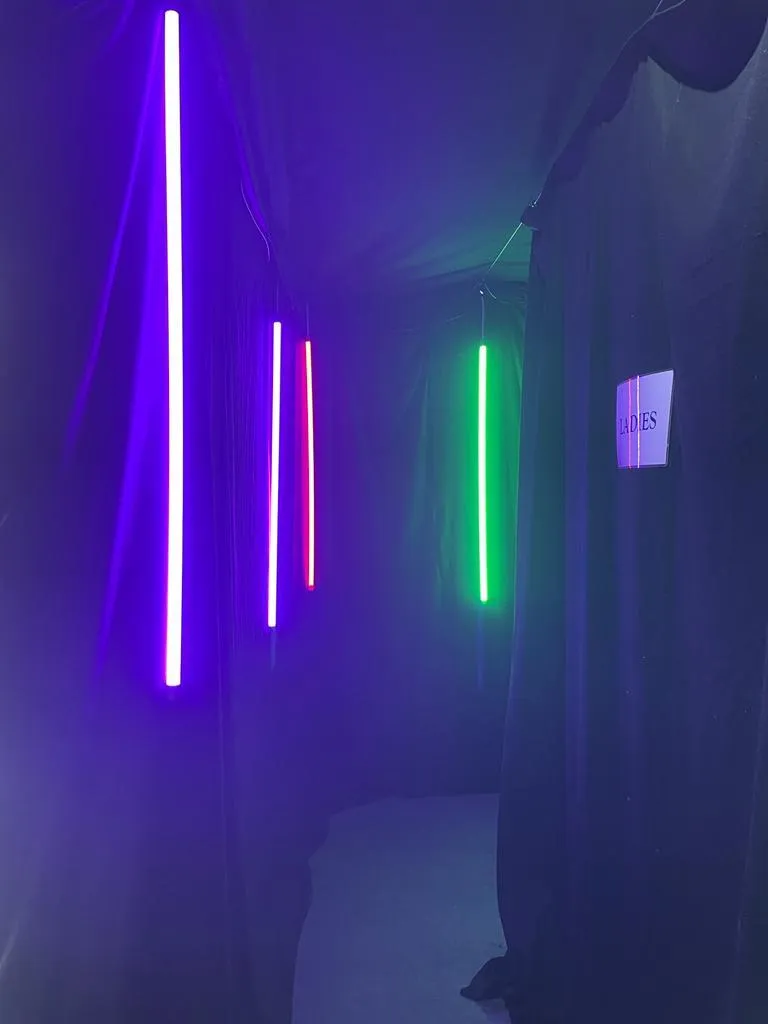 Neon tube lights - Green