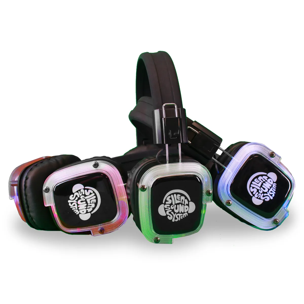 Silent Disco Package - 30 headsets \ 3 Transmitters