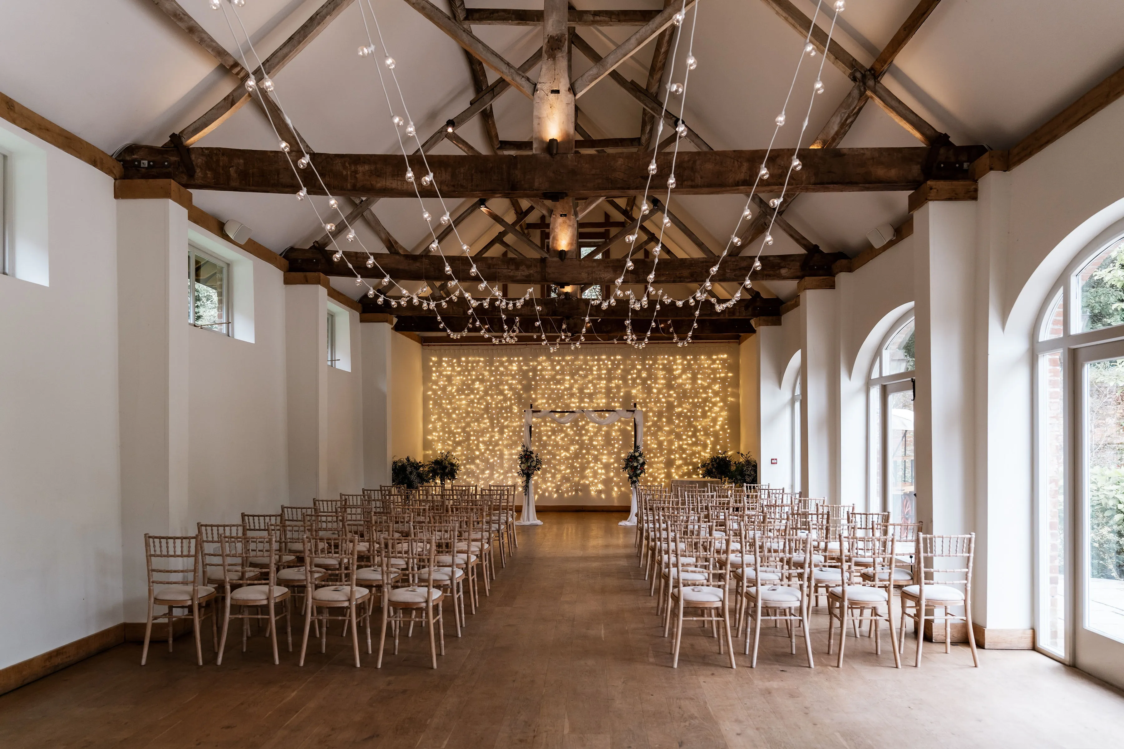 Wedding - Barn lighting 
