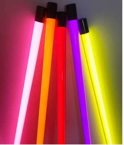 Neon tube light - Yellow