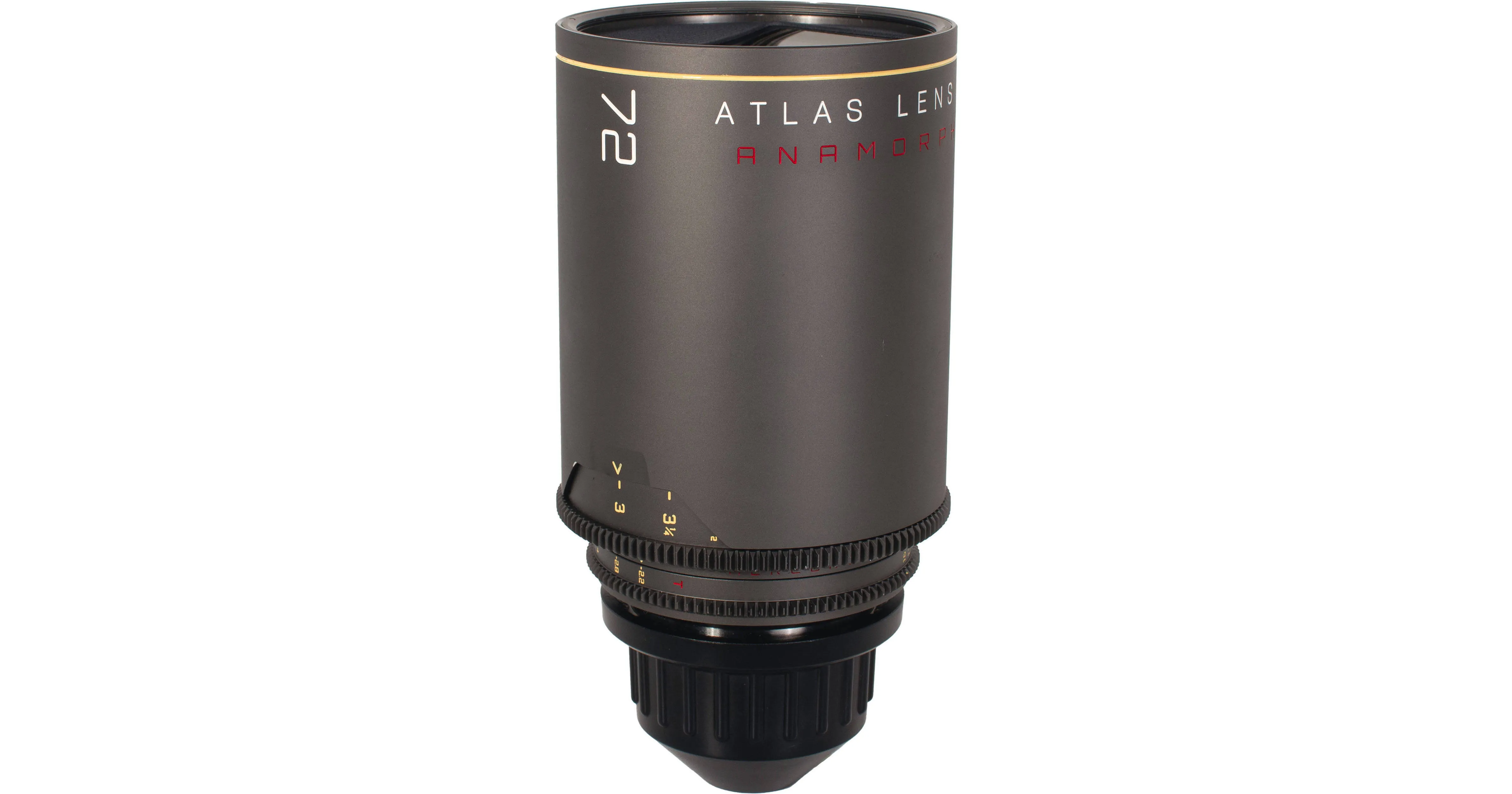 Atlas Lens Co. Mercury 72mm T2.2 1.5x Anamorphic Prime Lens (PL Mount, Feet)