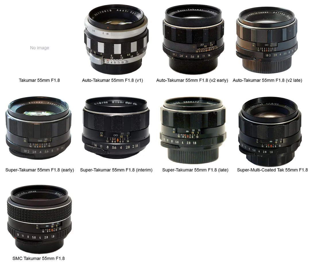 Super-Multi-Coated Takumar EF Mount Lens Set with .8 follow focus Ring (20, 28, 35, 50, 50 macro, 85, 100, 135)
