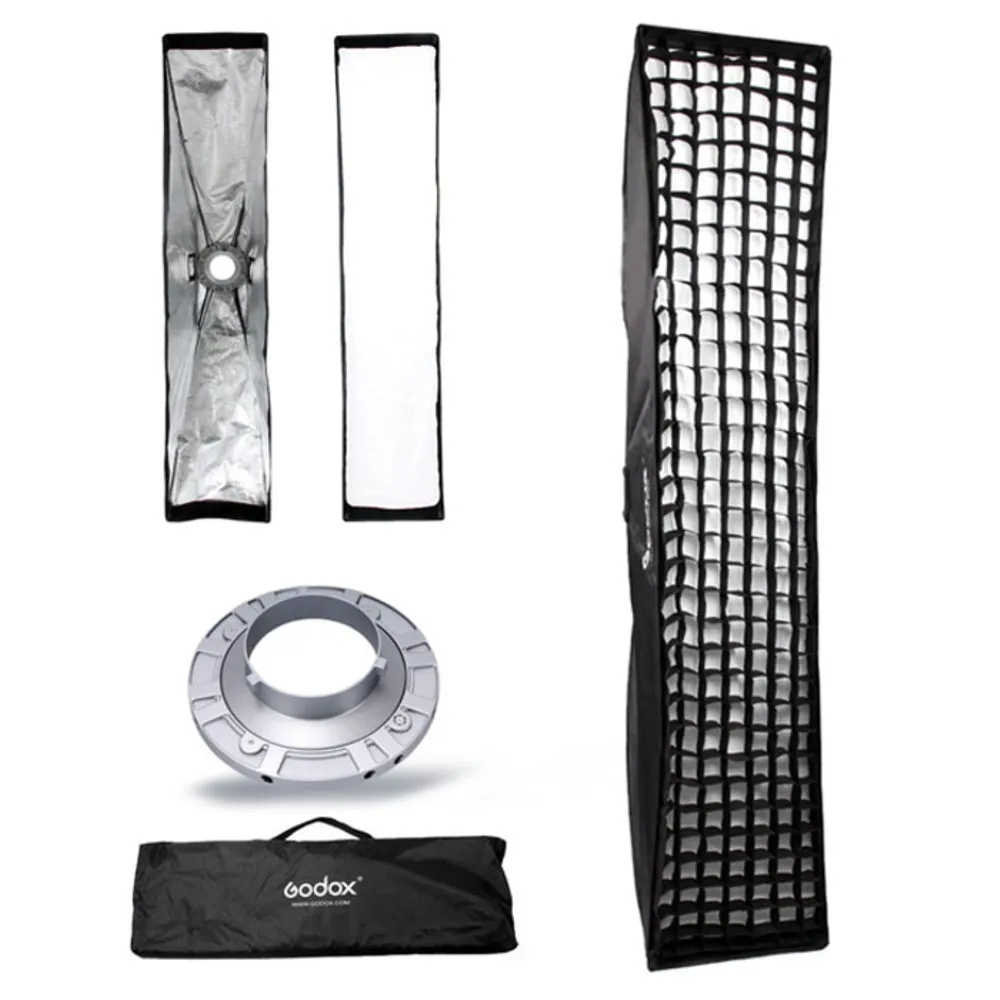 Godox Softbox with Bowens Speed Ring and Grid (13.8 x 63")