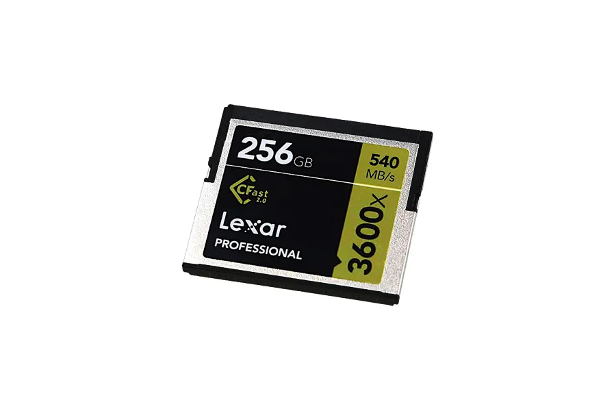 Lexar 256gb Cfast 2.0 Card 3600X