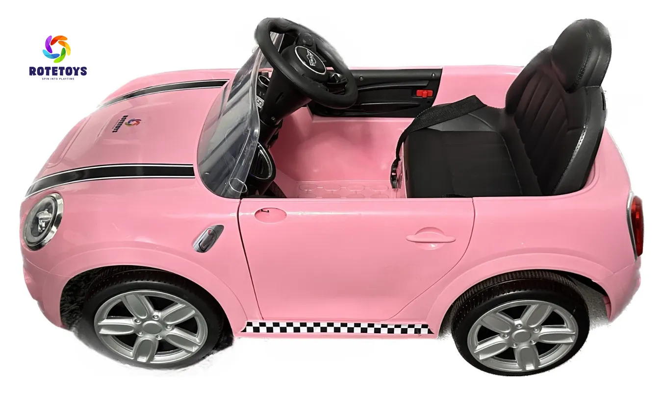 PINK MINI COOPER CAR