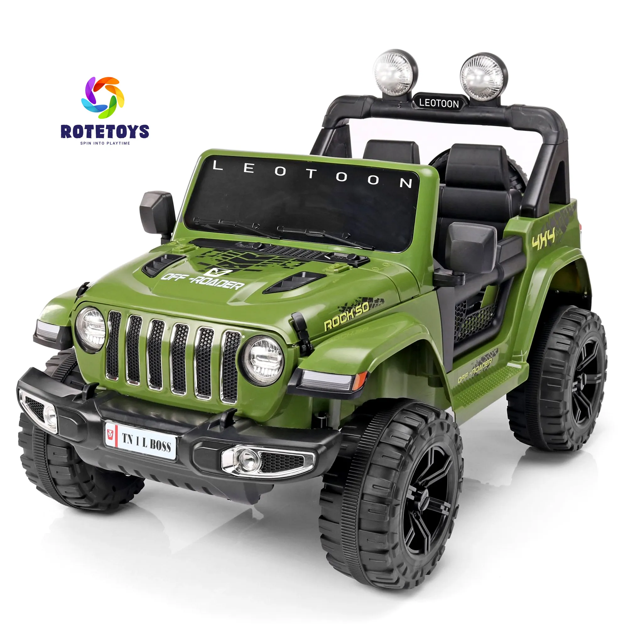 GREEN OFF ROADER JEEP