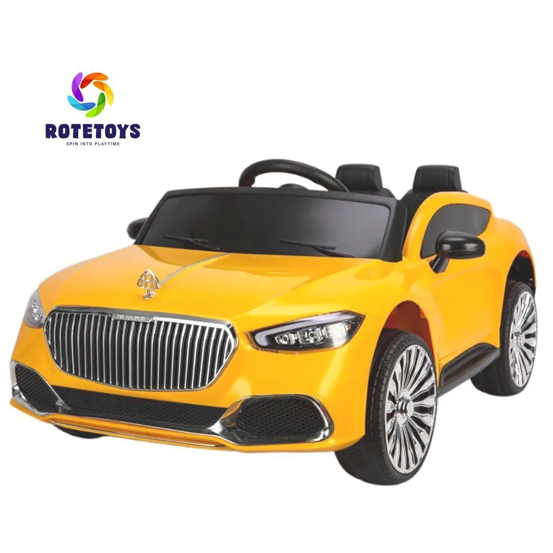 YELLOW BATTERY OPERATED CAR