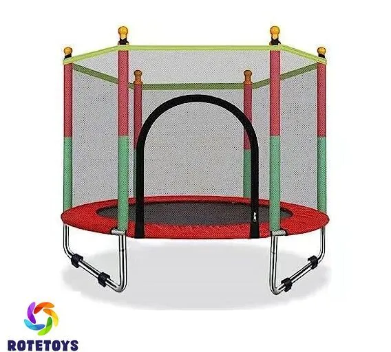 TRAMPOLINE WITH SAFETY NET