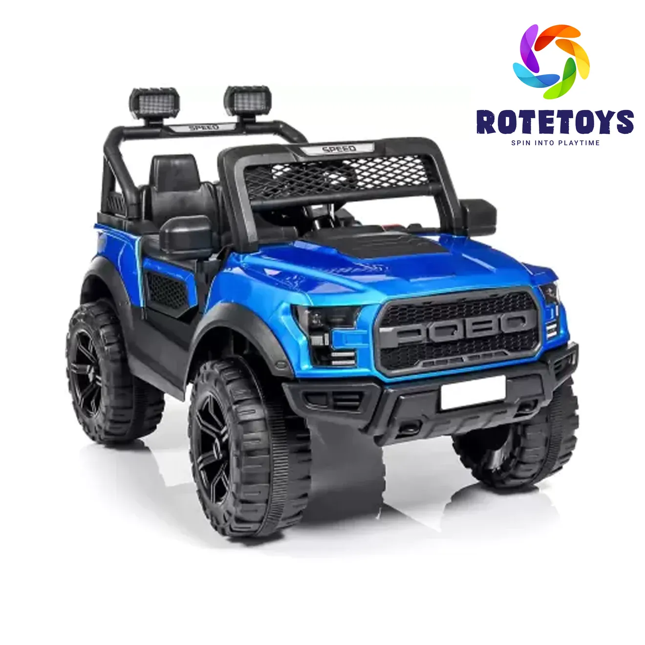 BLUE POBO JEEP