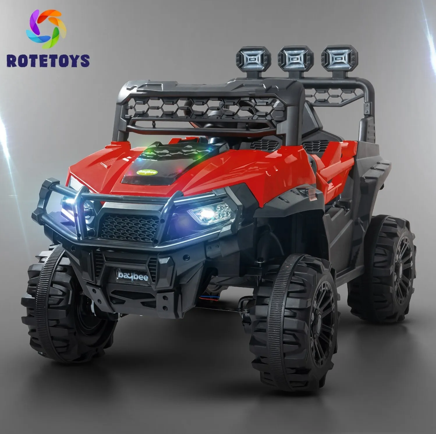 RED OFFROAD JEEP BROOT 4x4