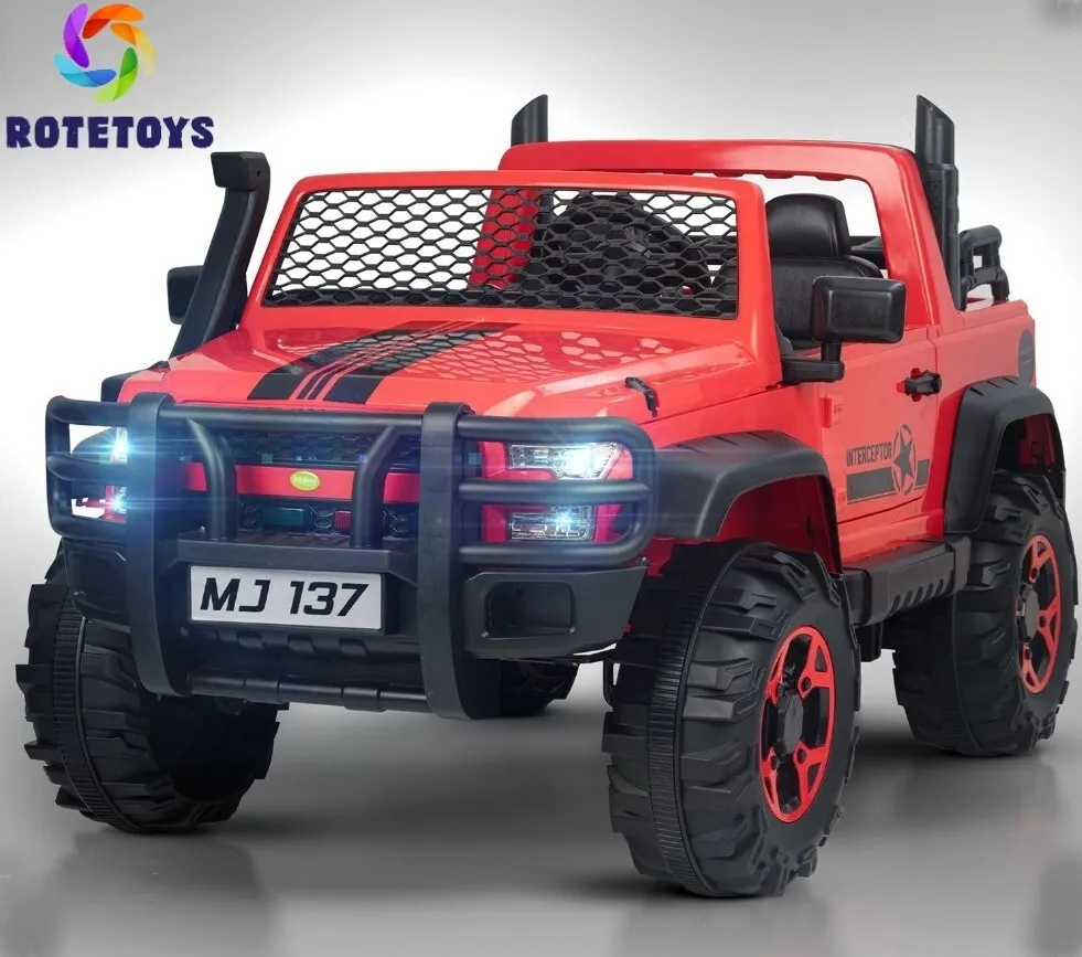 RED INTERCEPTOR  4 x 4 JEEP [BIG]