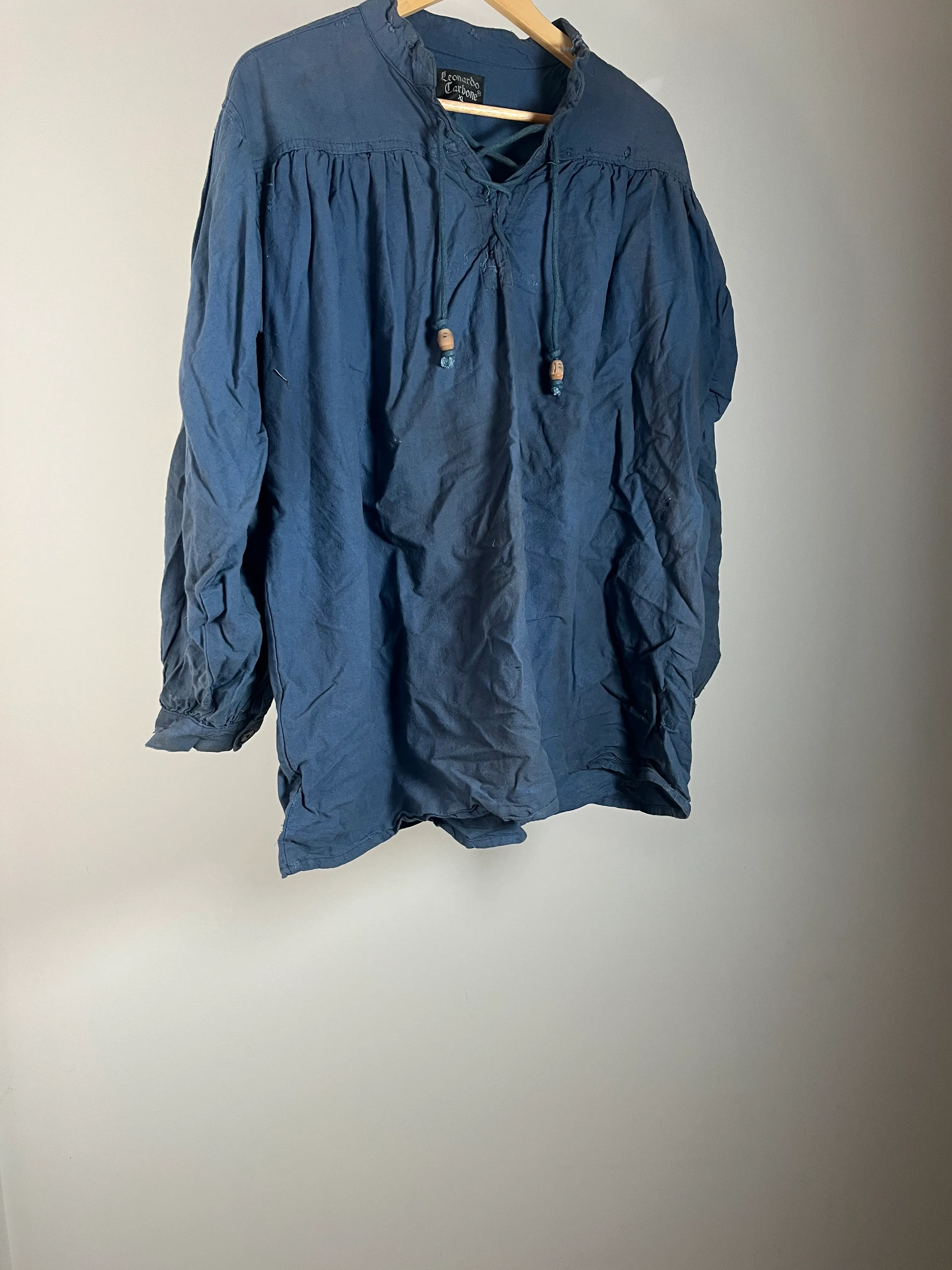 Blue Medieval Villager Top 