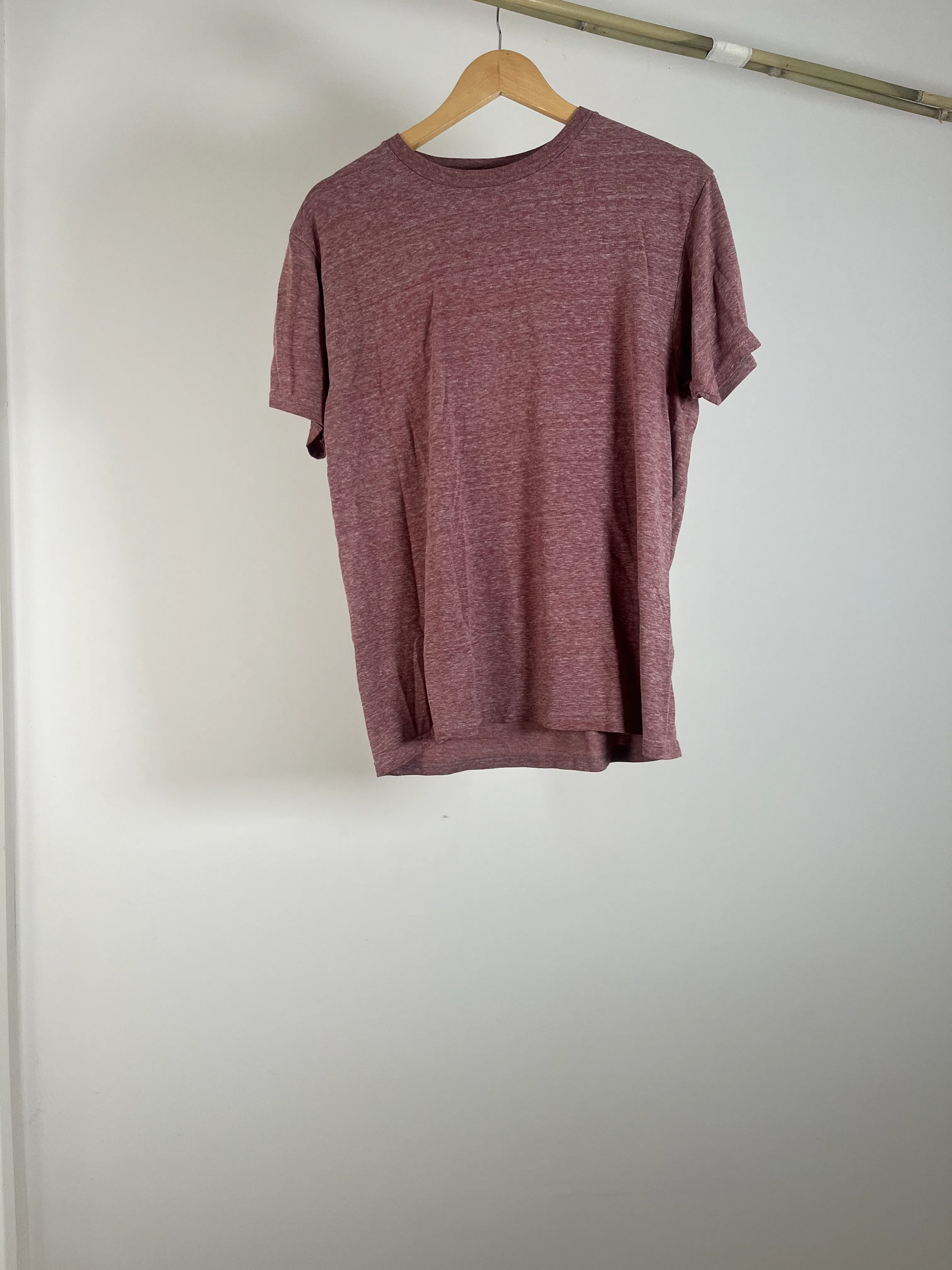 Mens Red Marl Tee - M