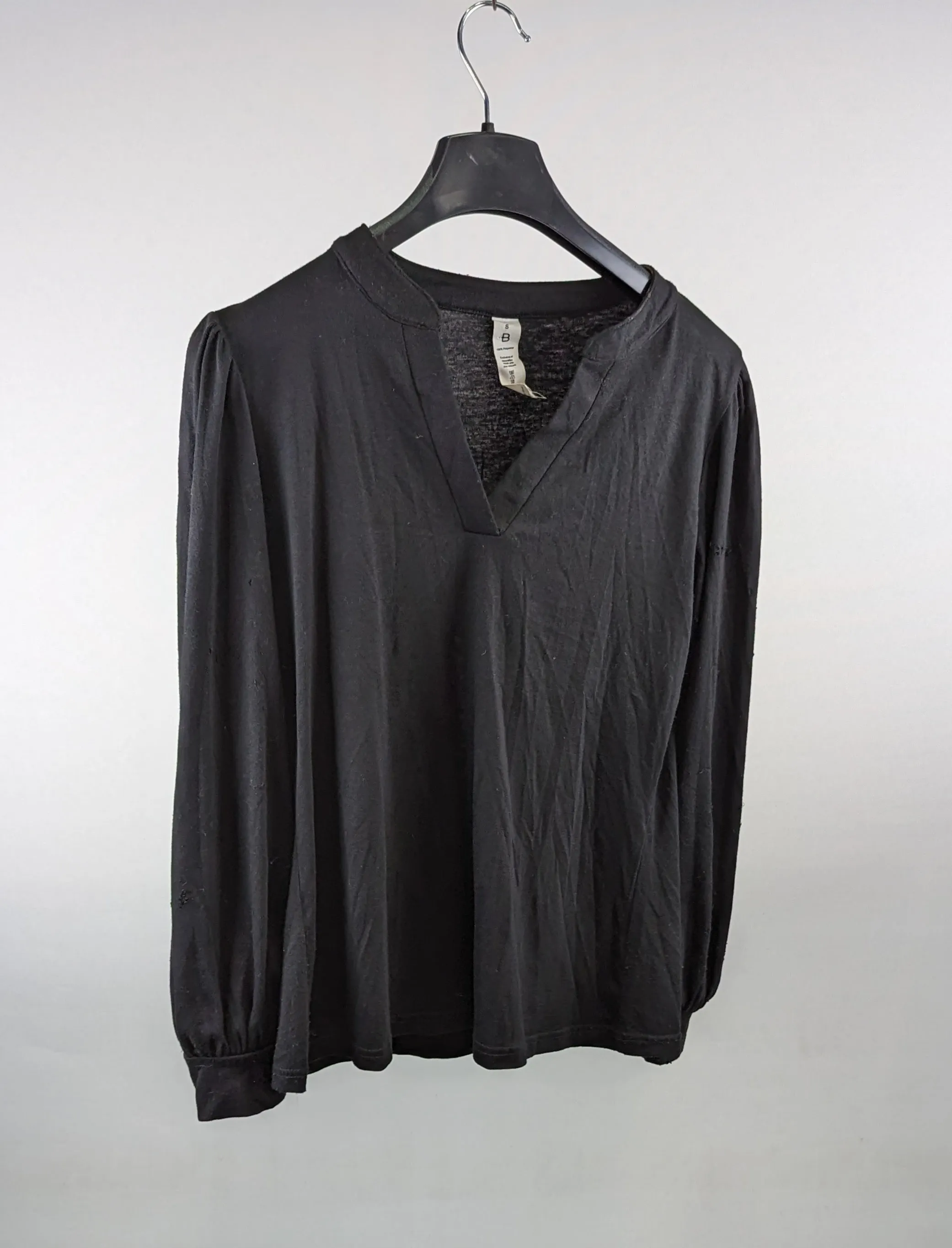 Black Stretch Villager Shirt