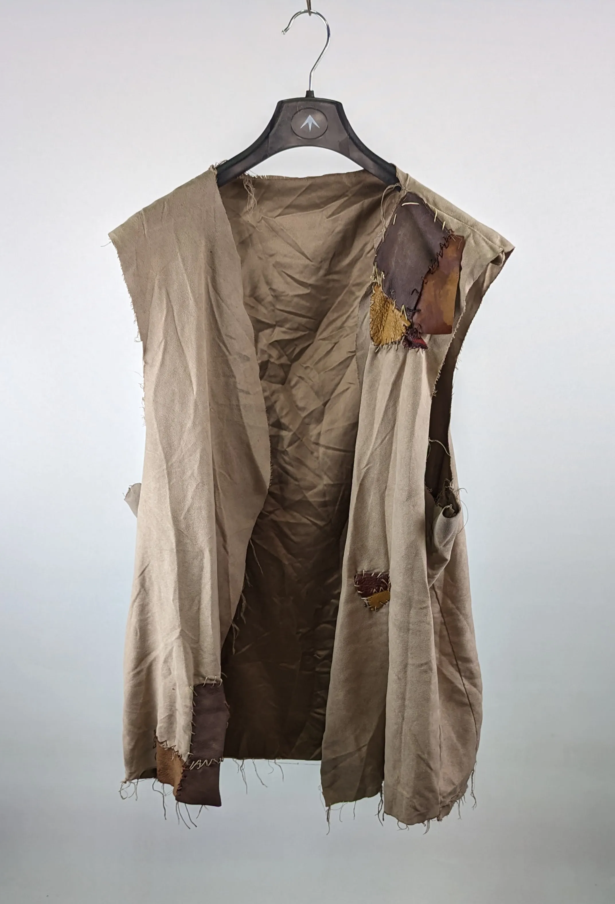 Suede Patched Waistcoat
