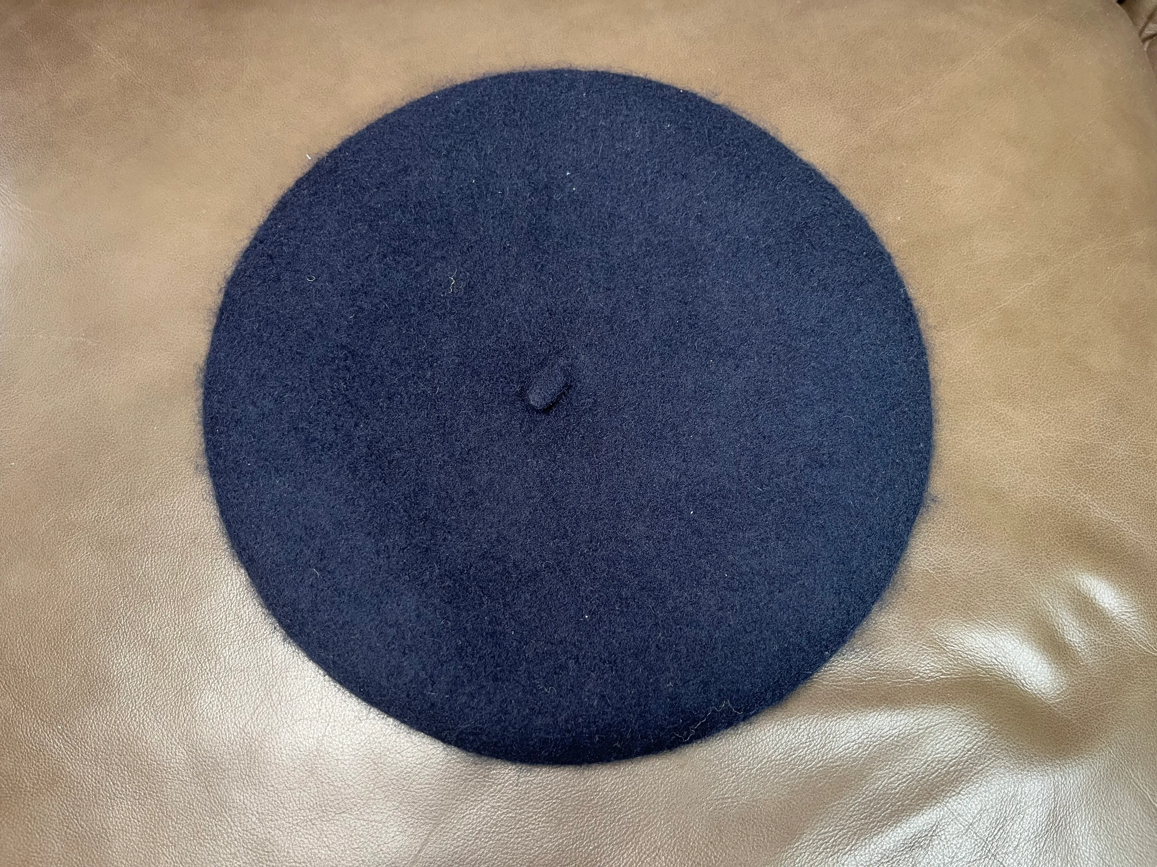 Navy French Style Cap