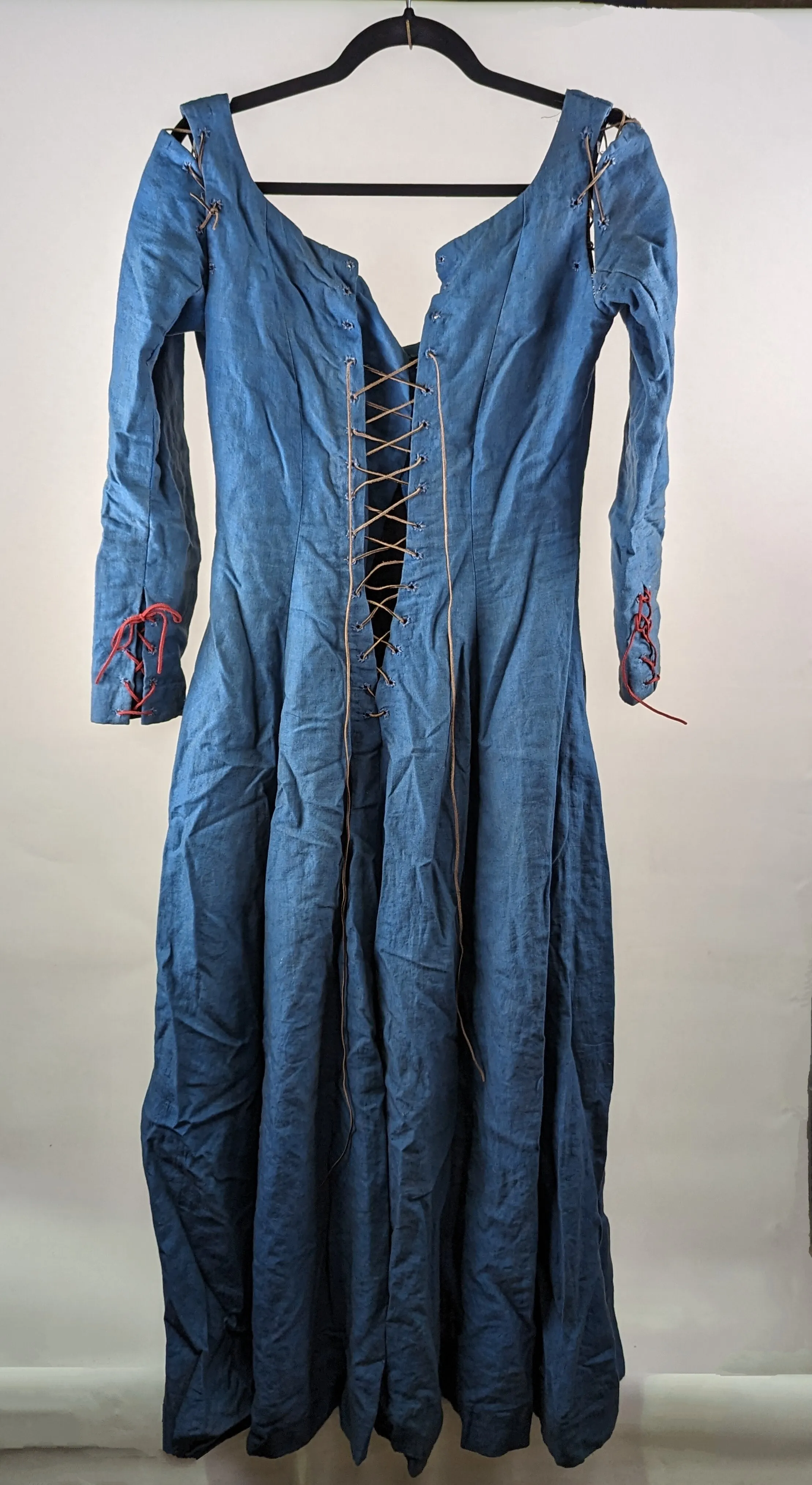 Blue Long Villagers Dress 