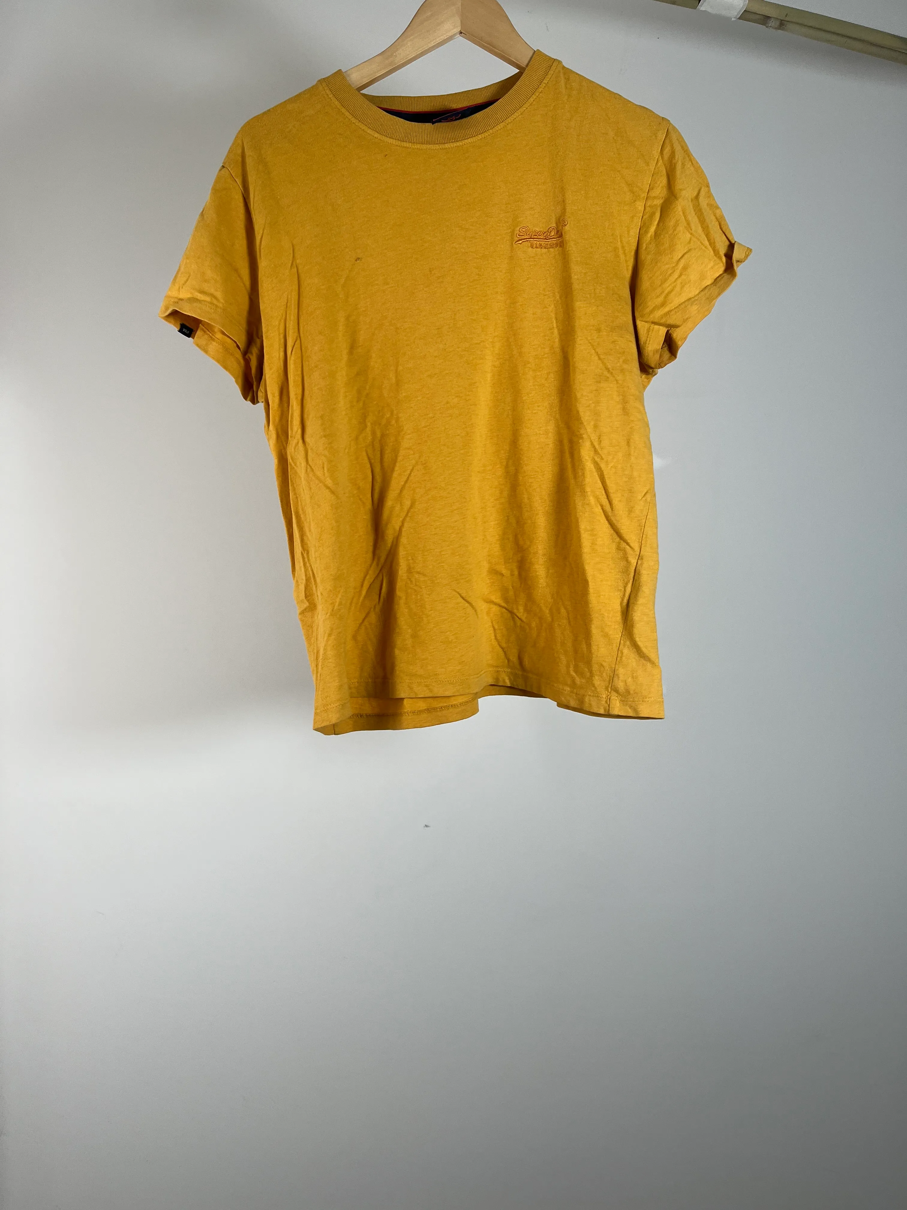 Mens Basic Yellow Tee - 
