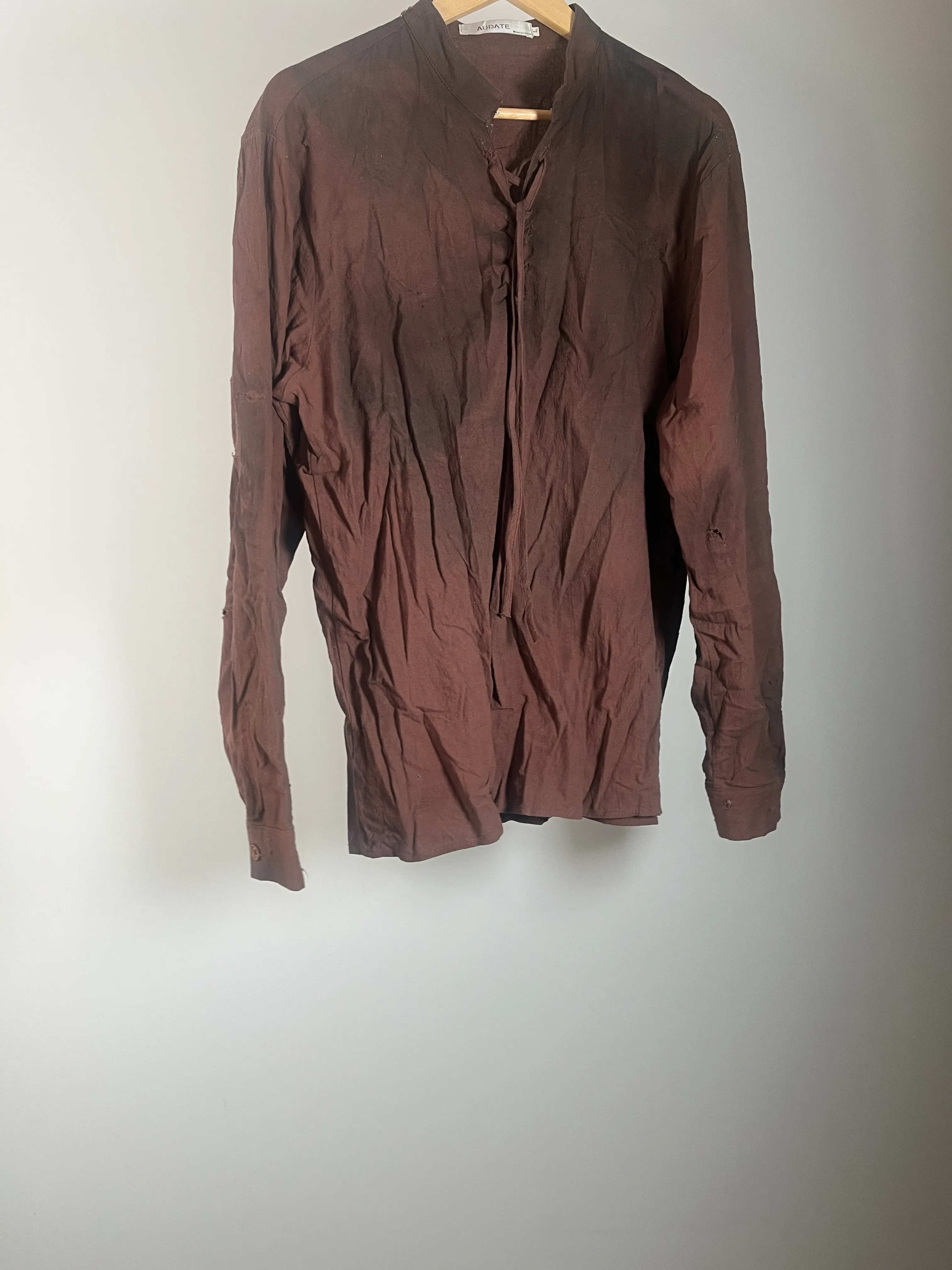 Warm Brown Villager's Shirt