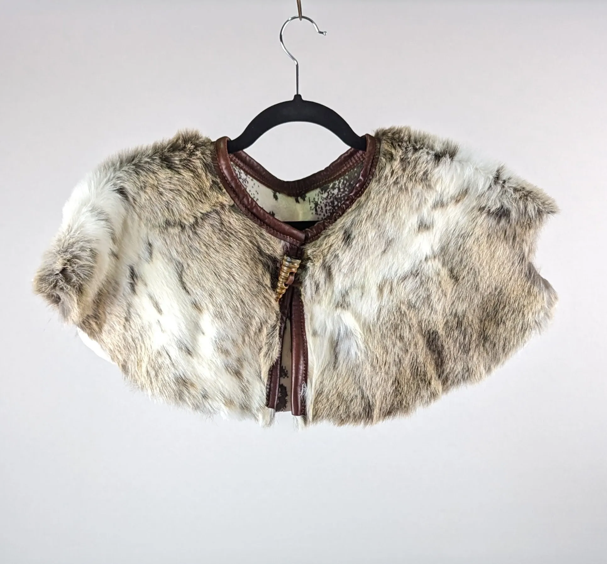 Faux Fur Shoulder Cape 