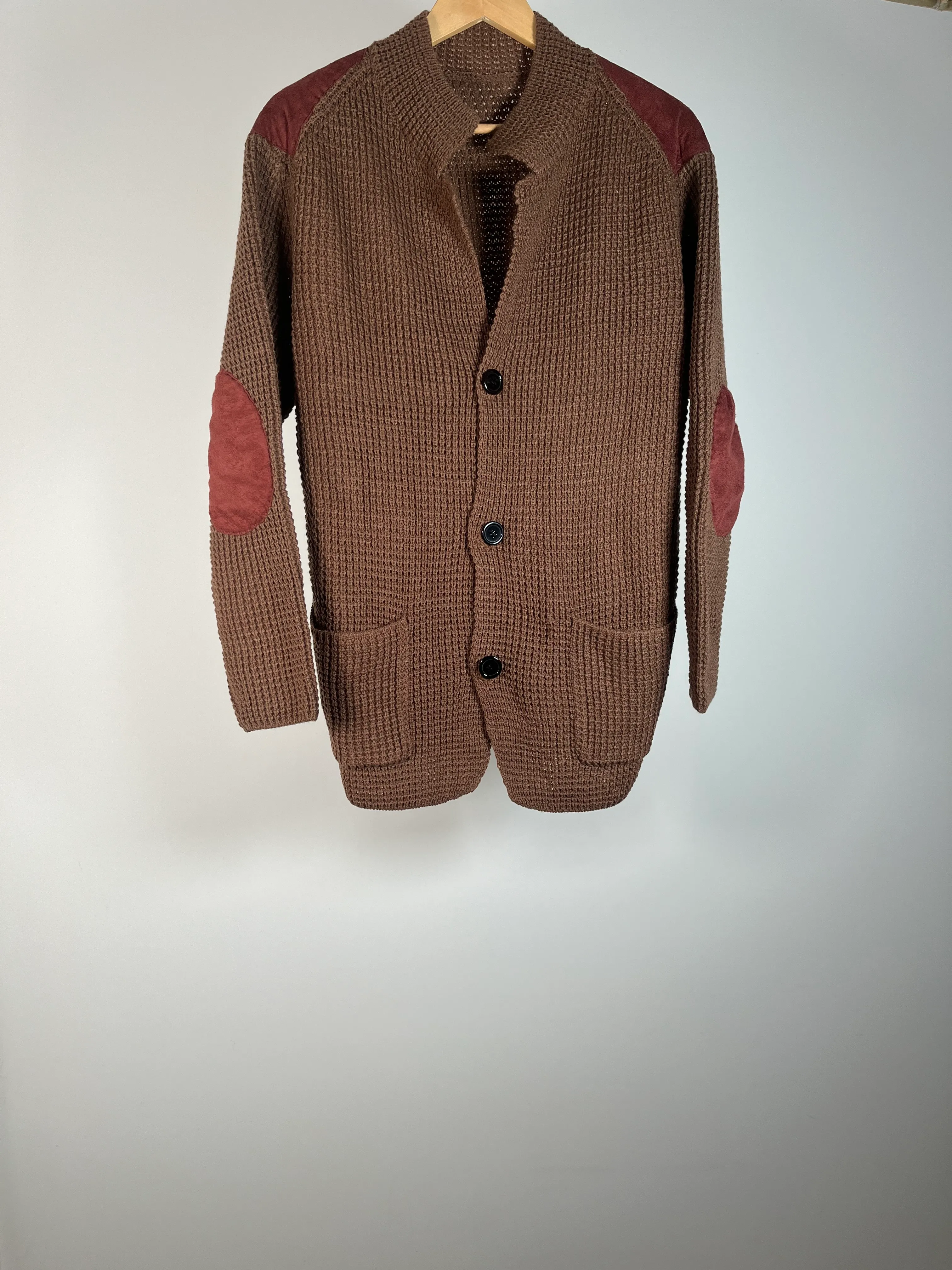 Brown Men's Cardigan - L