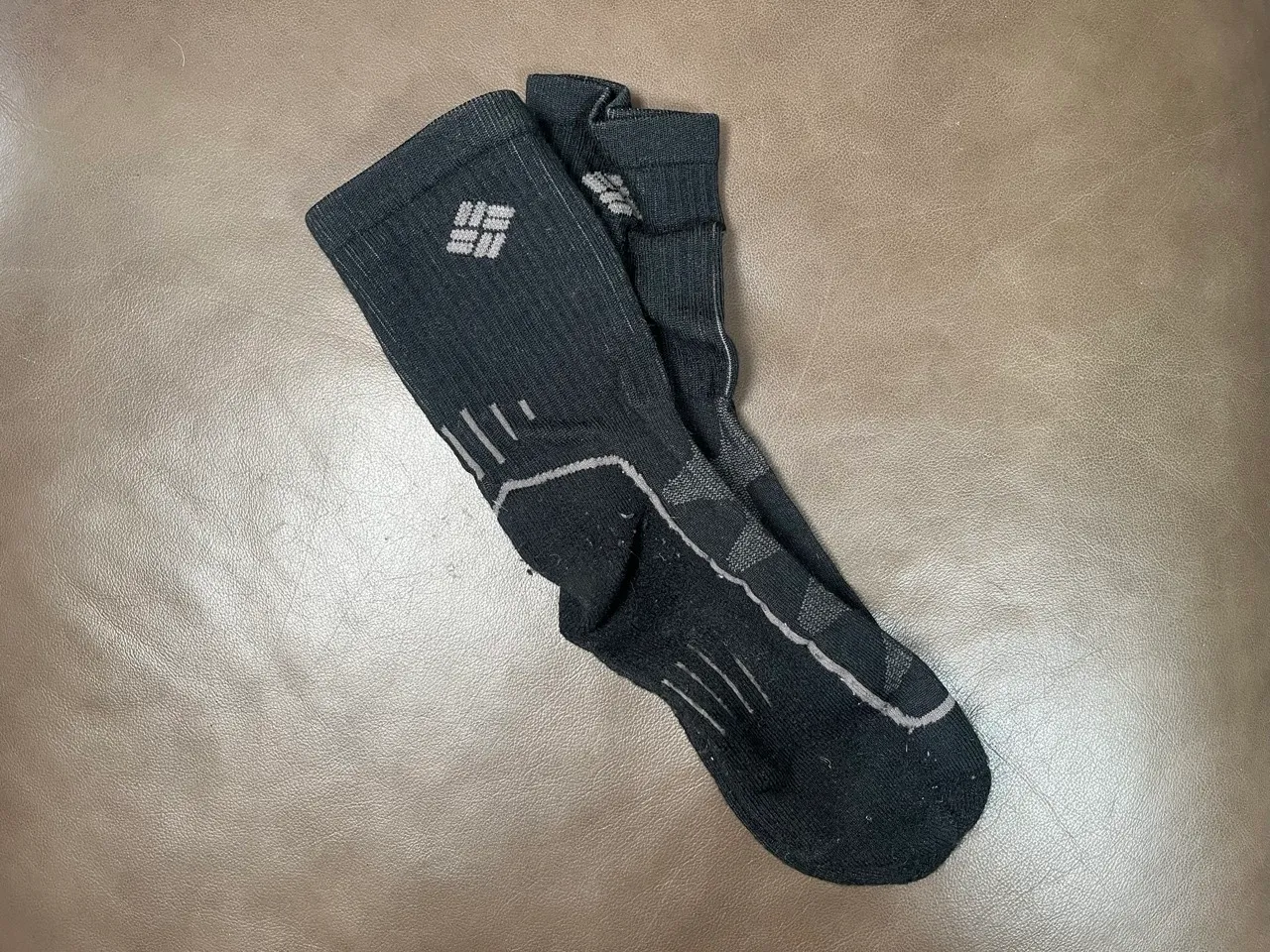 Black Heavy Socks - M