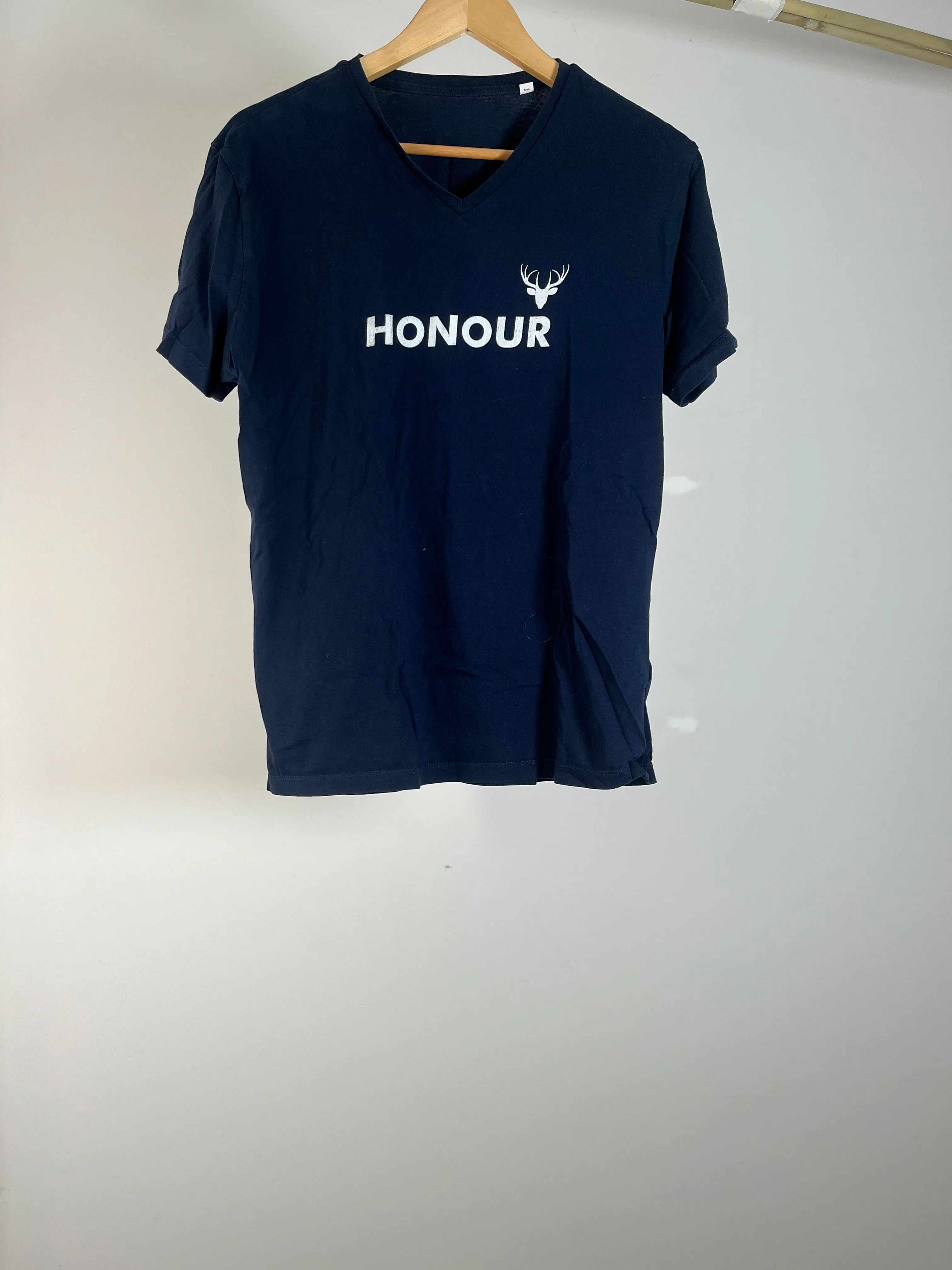 Mens Navy Honour Tee - M