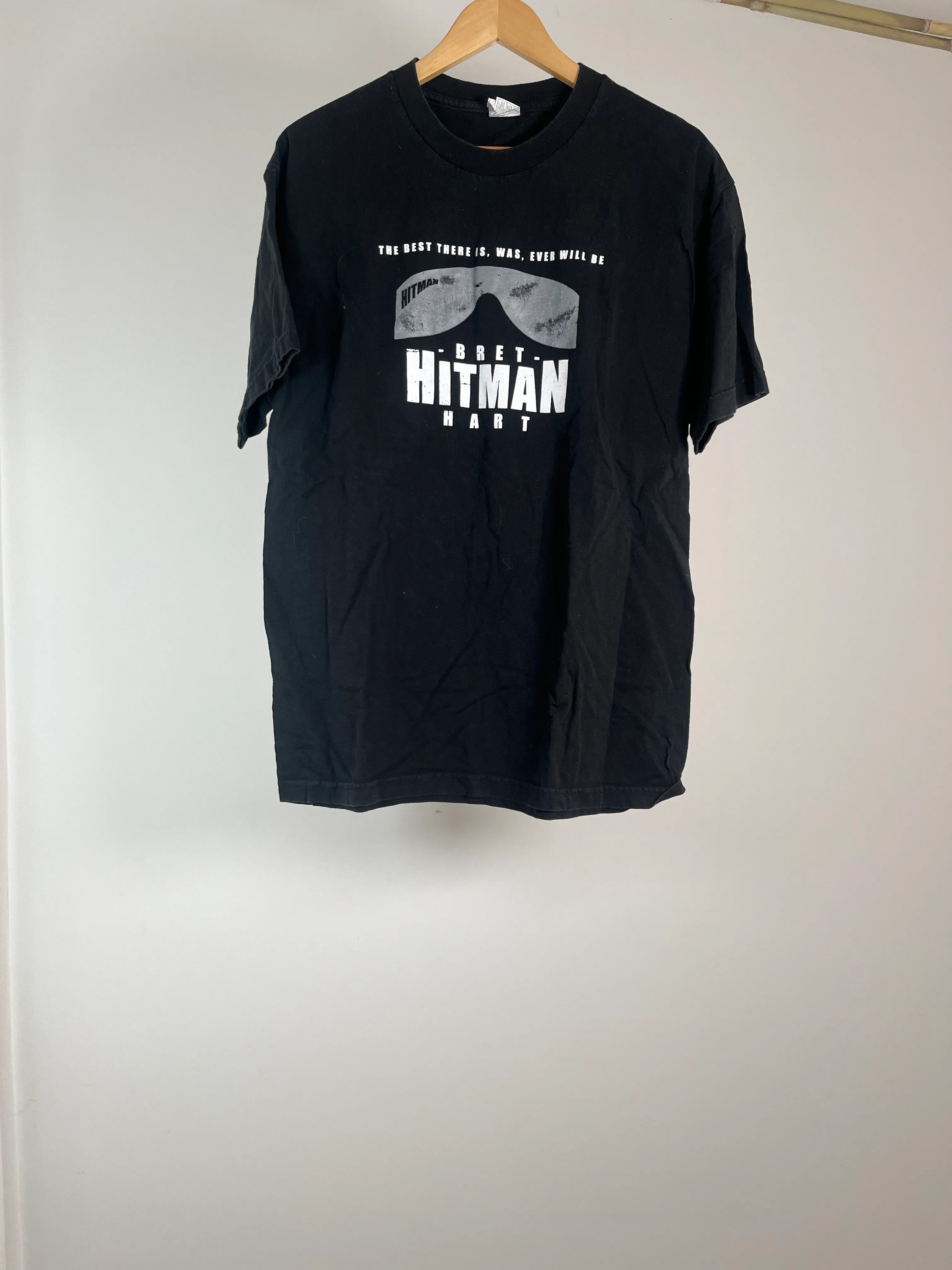 Mens Black Hitman Tee - L