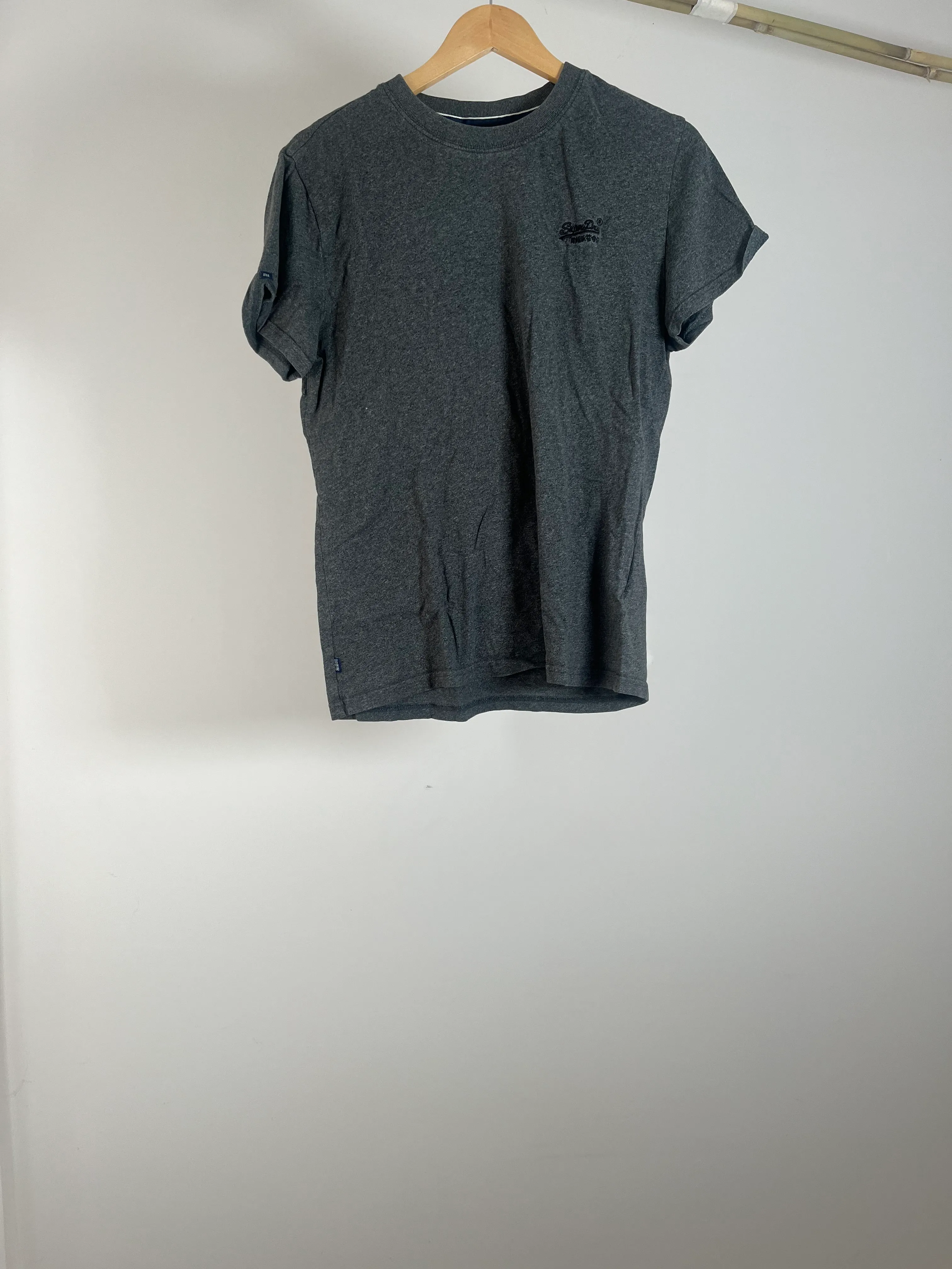 Mens Basic Dark Grey Tee - M