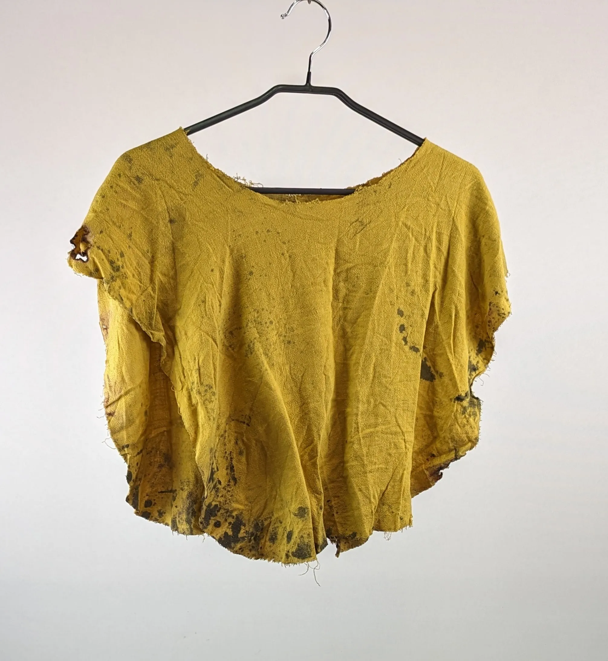 Yellow Plague Shoulder Cape 