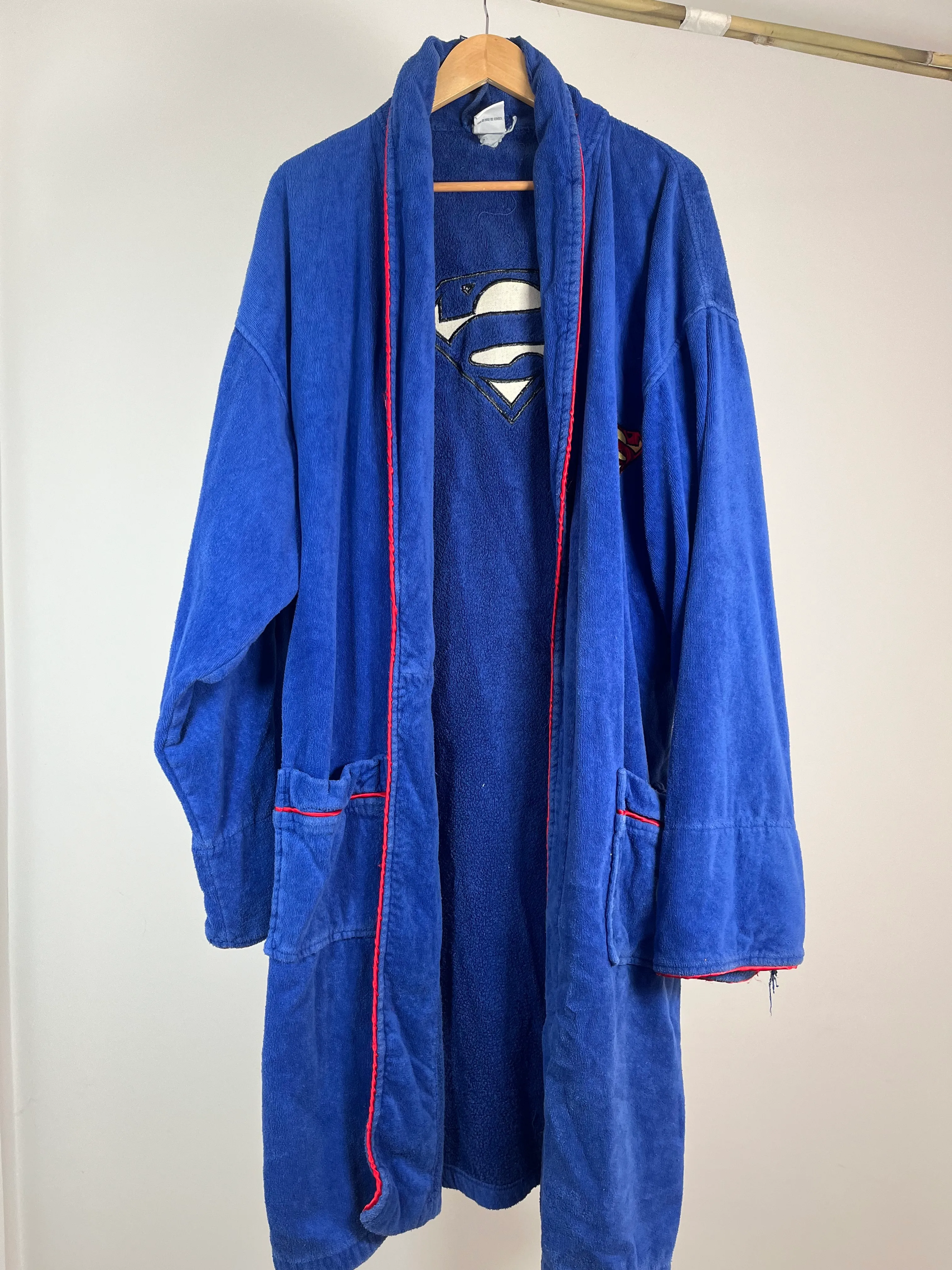 Blue Superman Robe - One Size