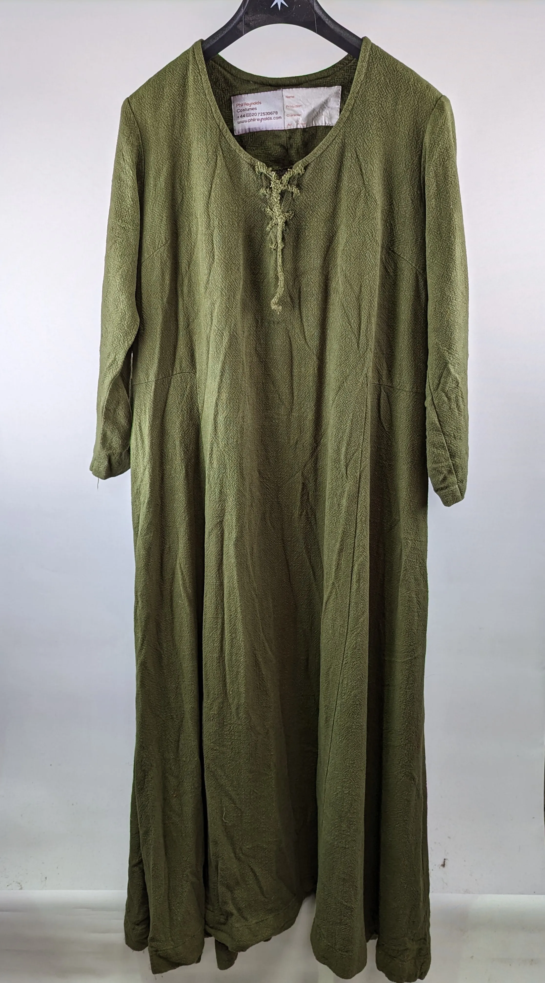 Moss Green Villager Dress