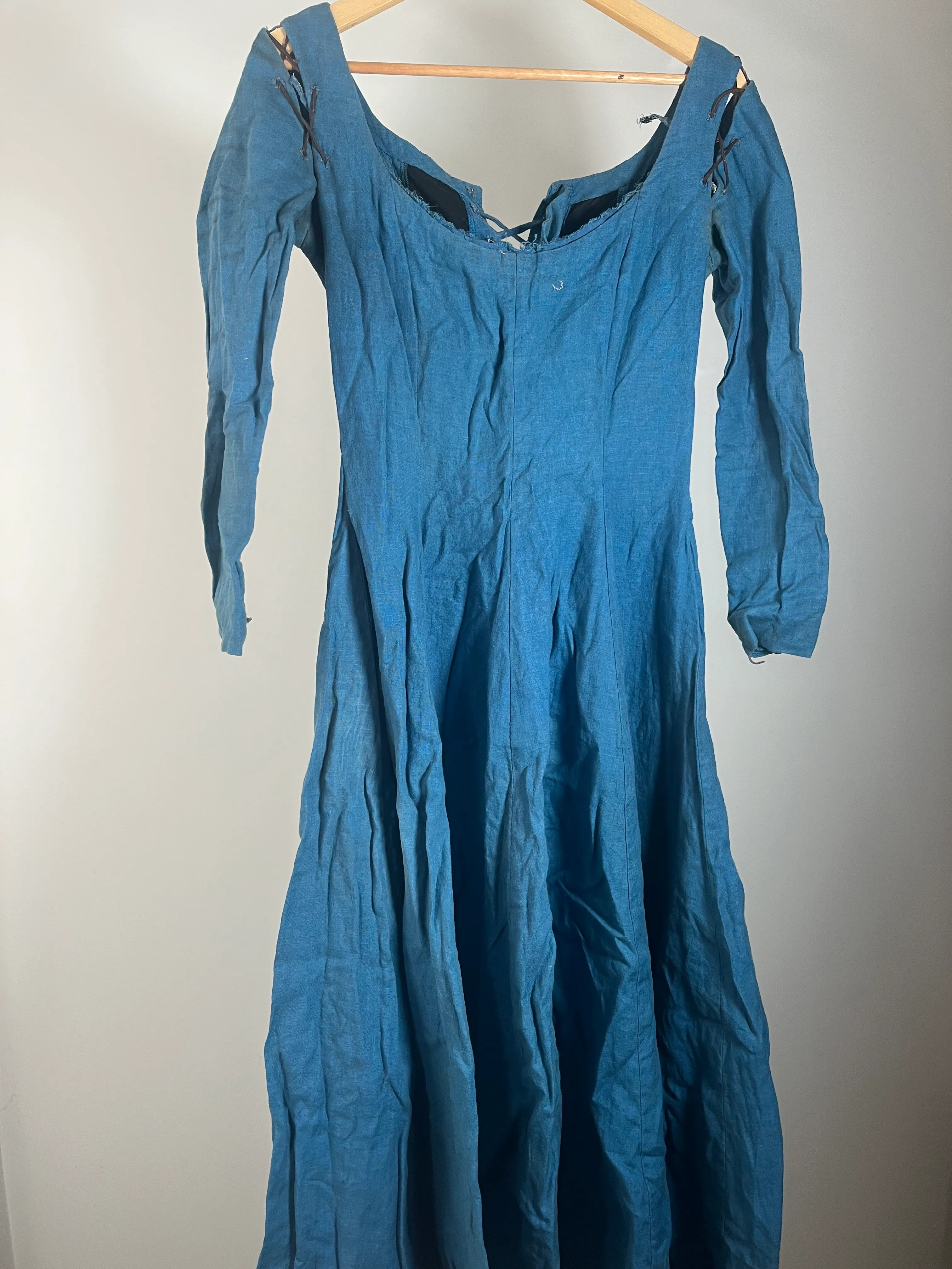 Long Blue Villager Dress