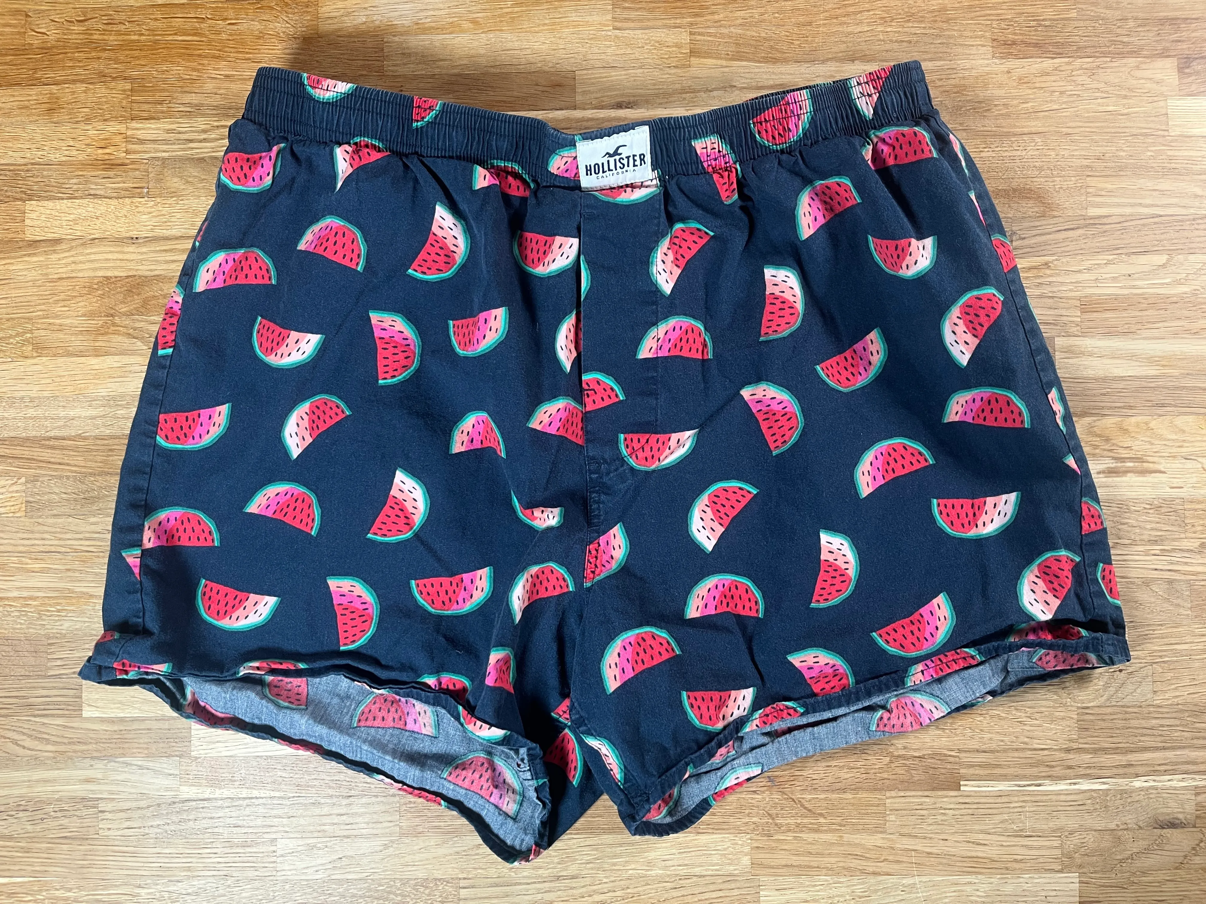 Navy Watermelon Boxer Briefs - M