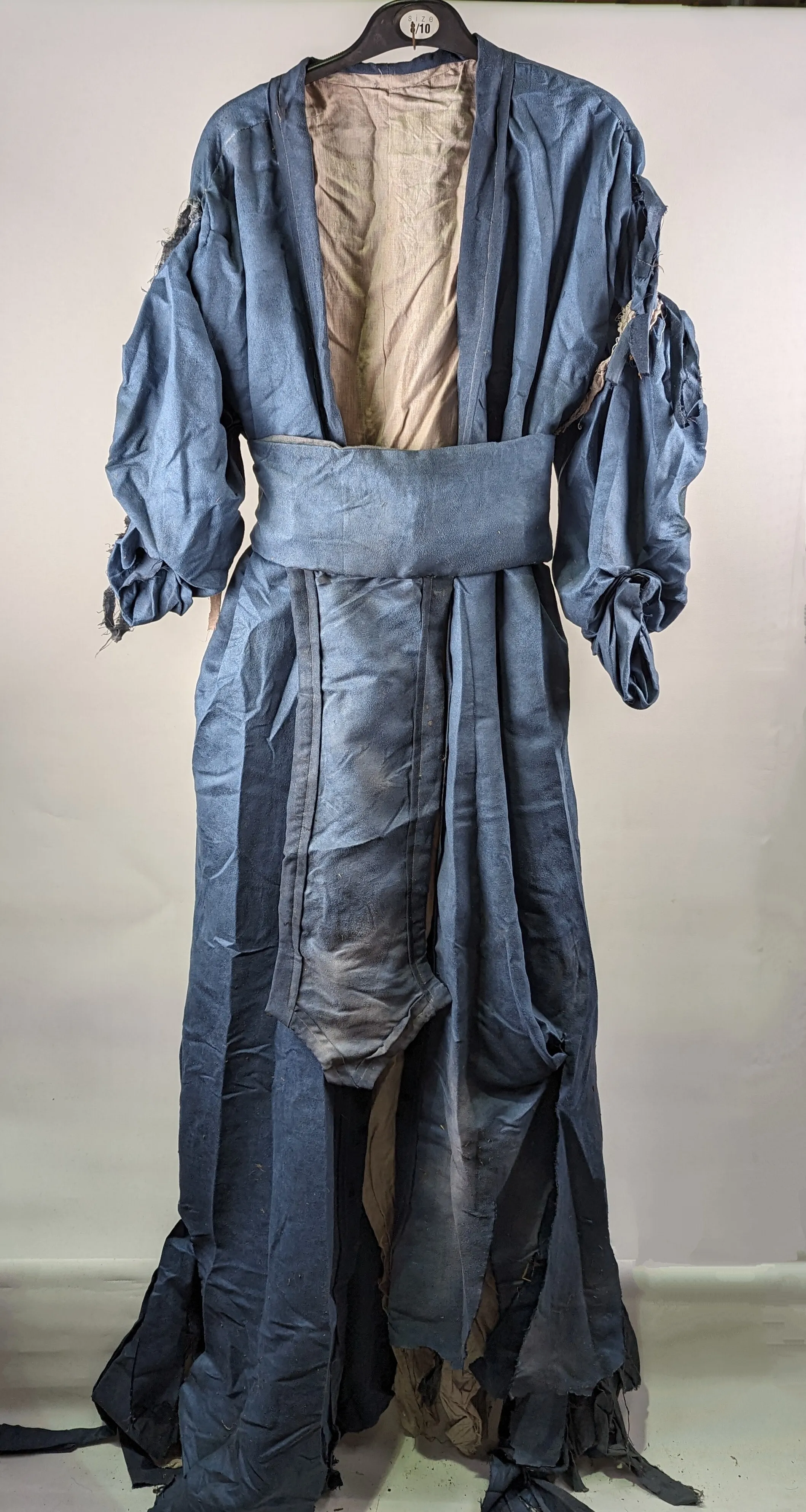 Blue Suede Fantasy Robe 