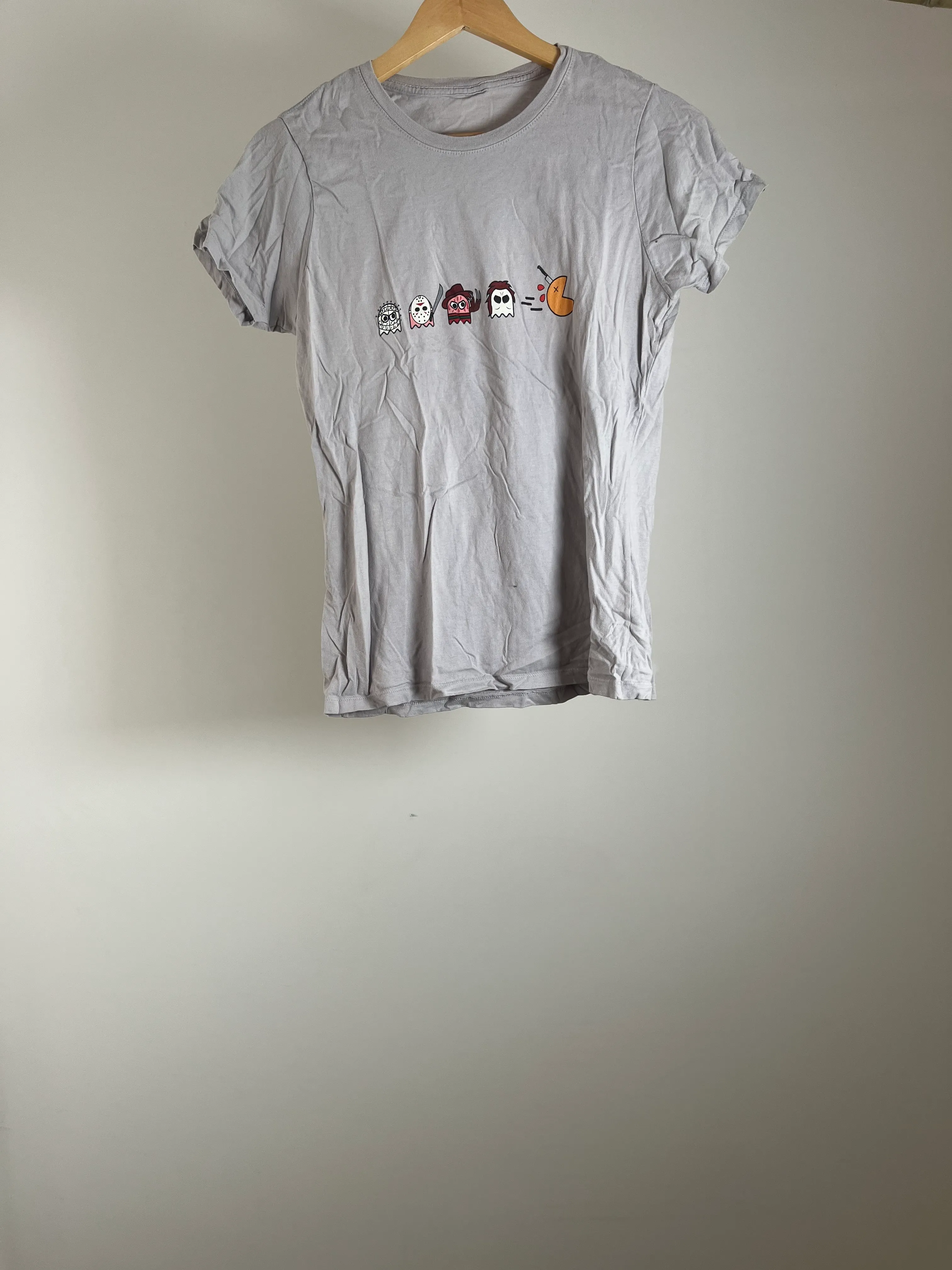 Horror Themed PacMan Tee - M