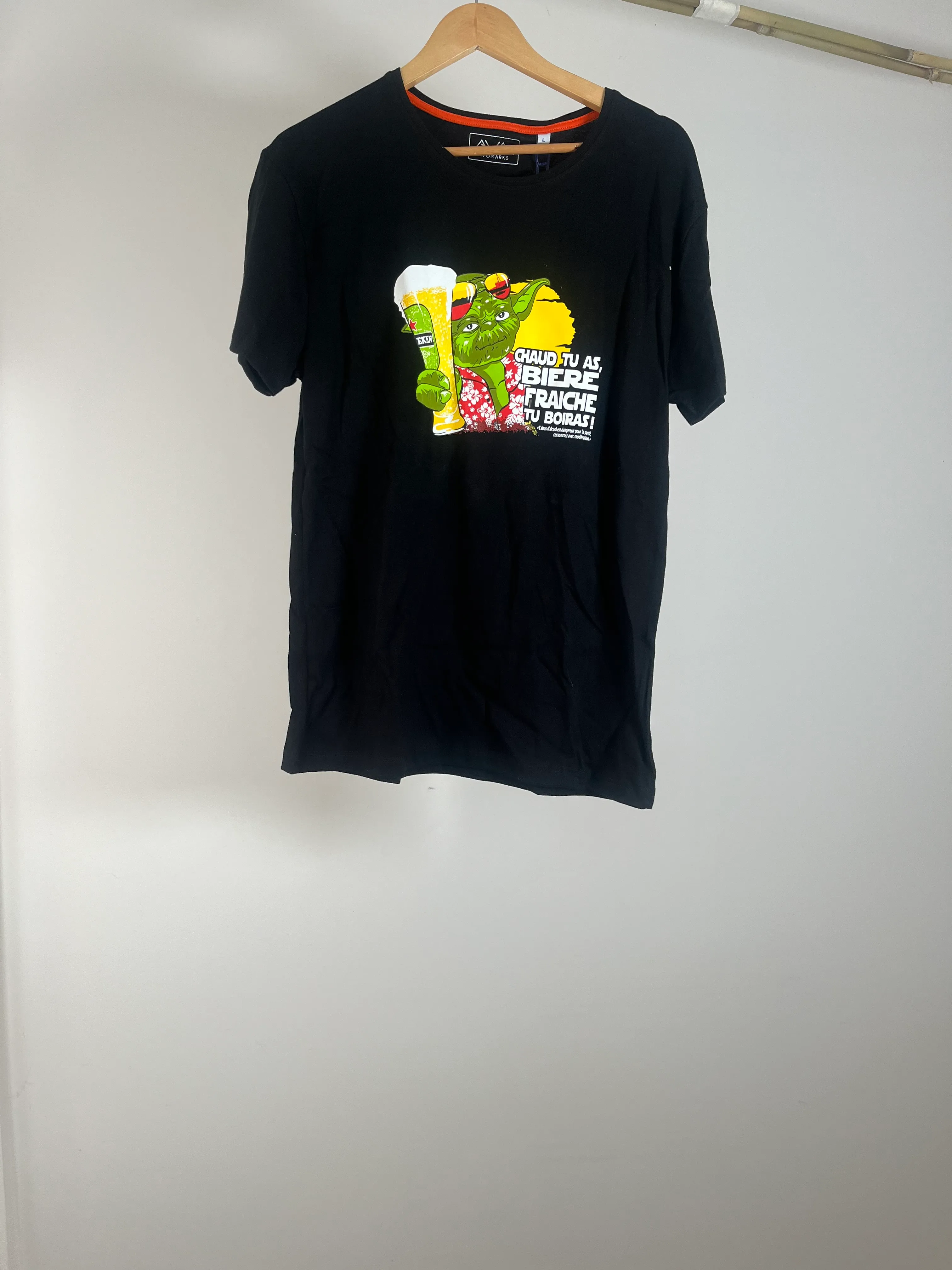 Mens Yoda Heineken Tee - L