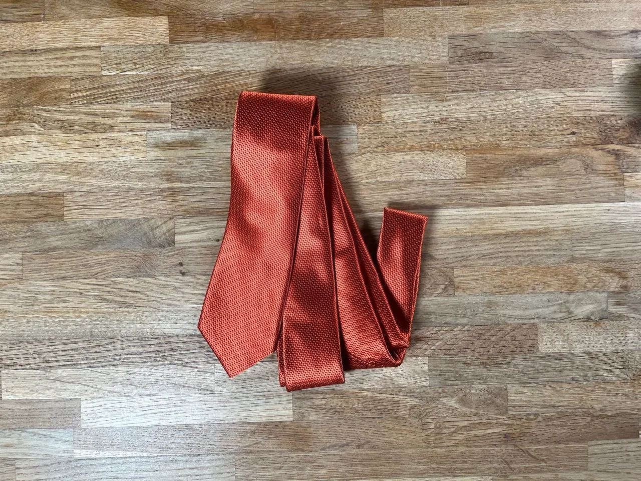 Orange Tie