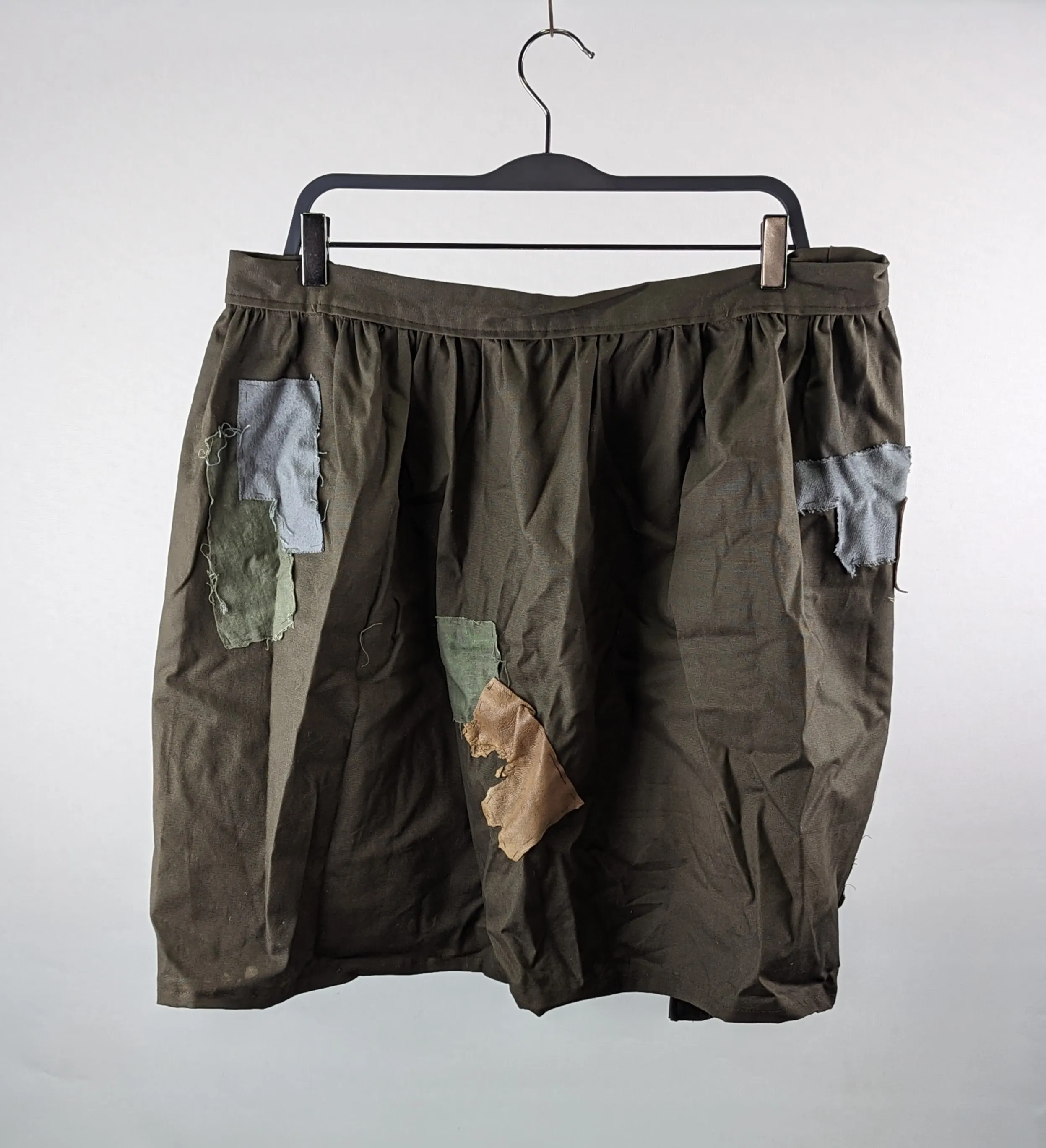 Brown Patchwork Apron 