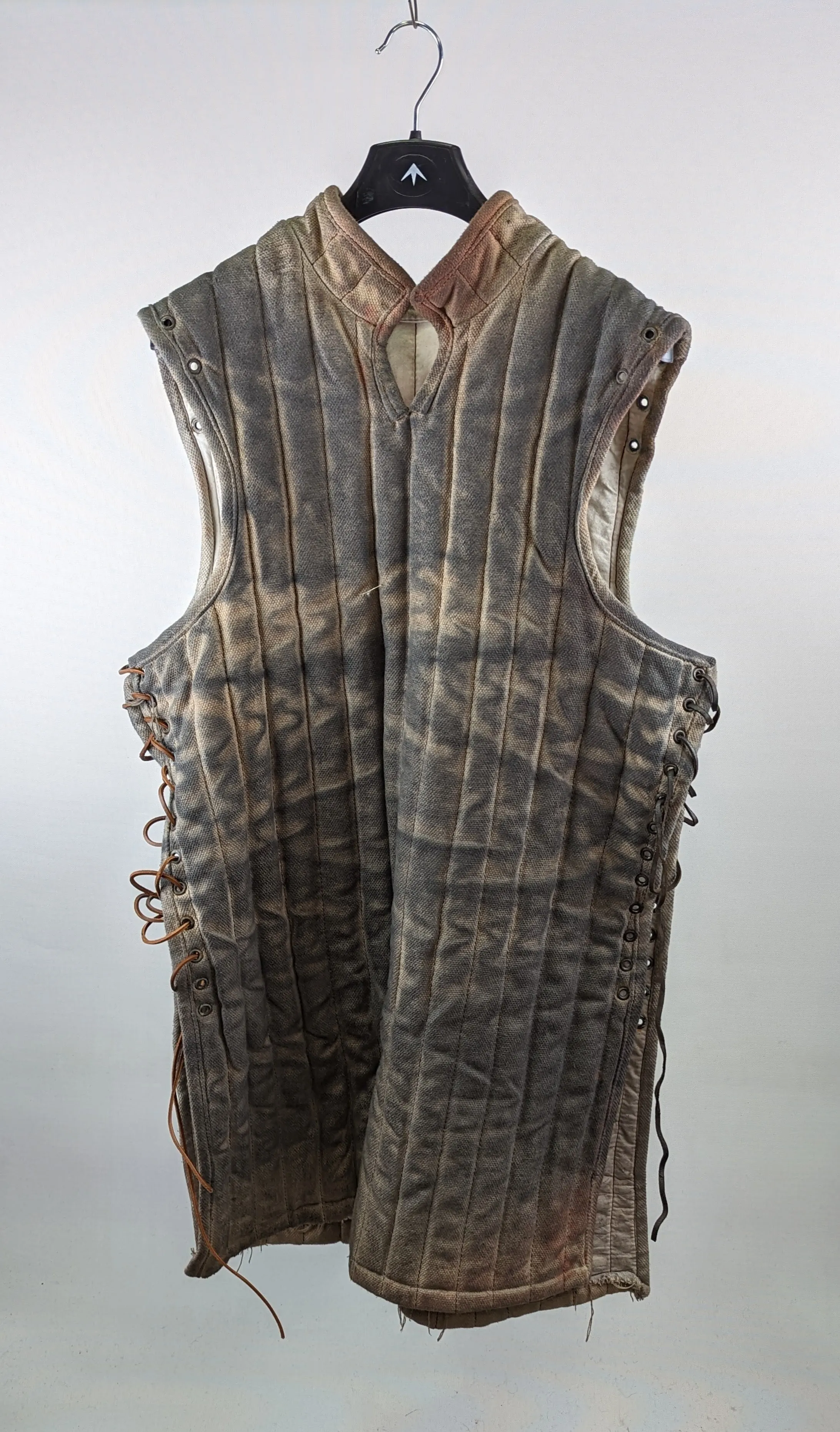 Grey/Cream Padded Gambeson