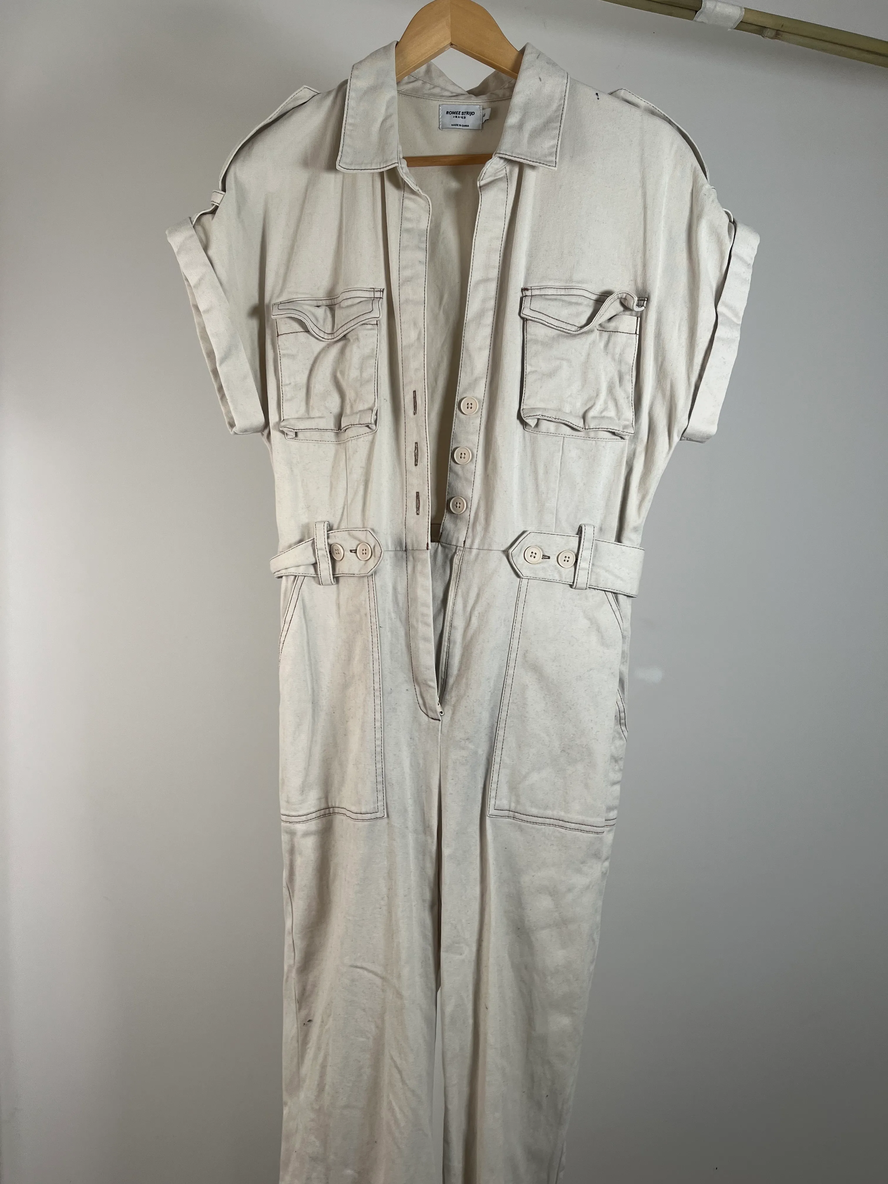 Womens Tan Boilersuit - 40